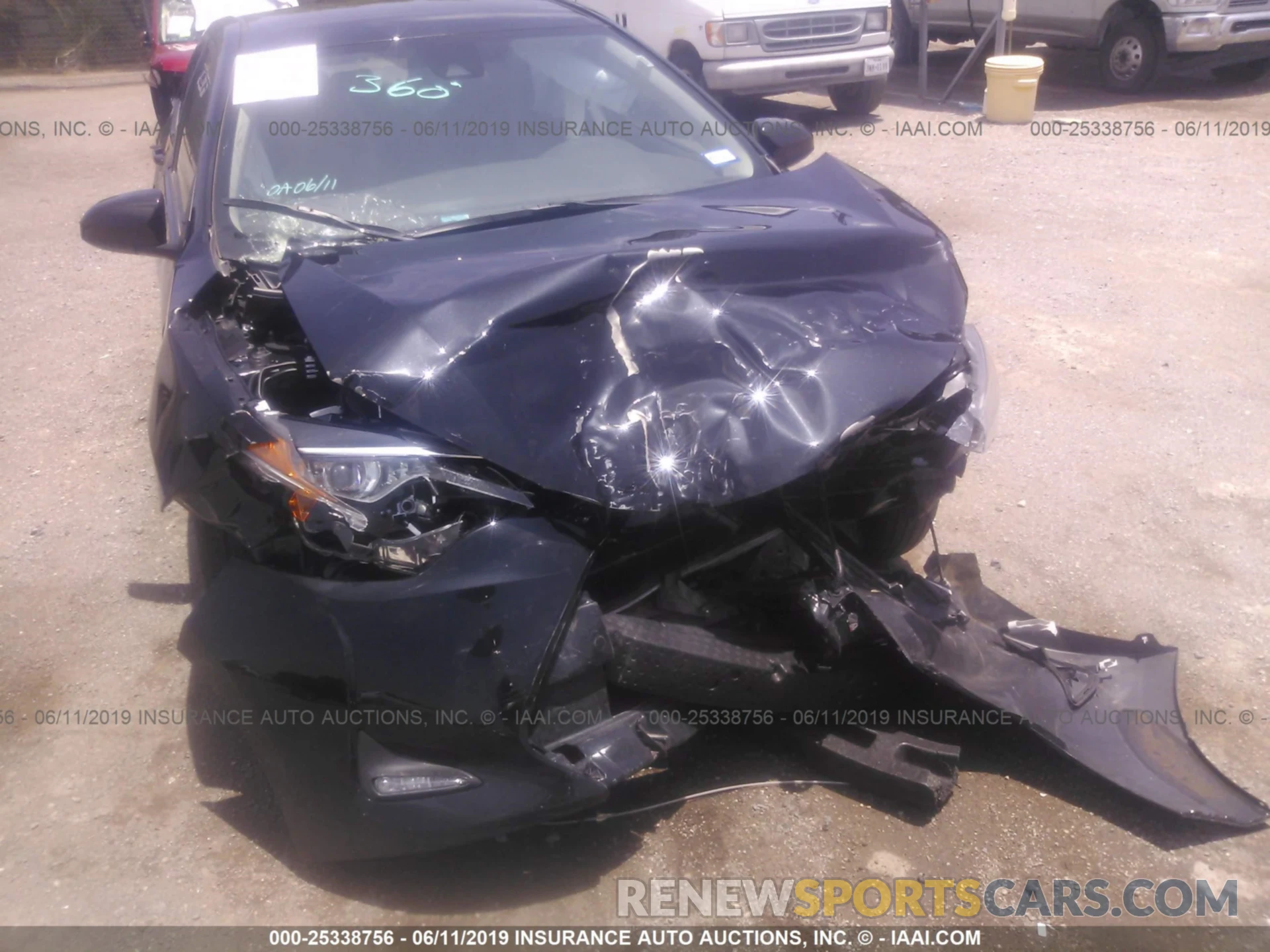 6 Photograph of a damaged car 5YFBURHE1KP937224 TOYOTA COROLLA 2019