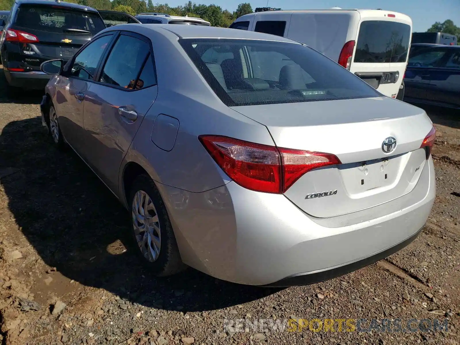 3 Photograph of a damaged car 5YFBURHE1KP937434 TOYOTA COROLLA 2019