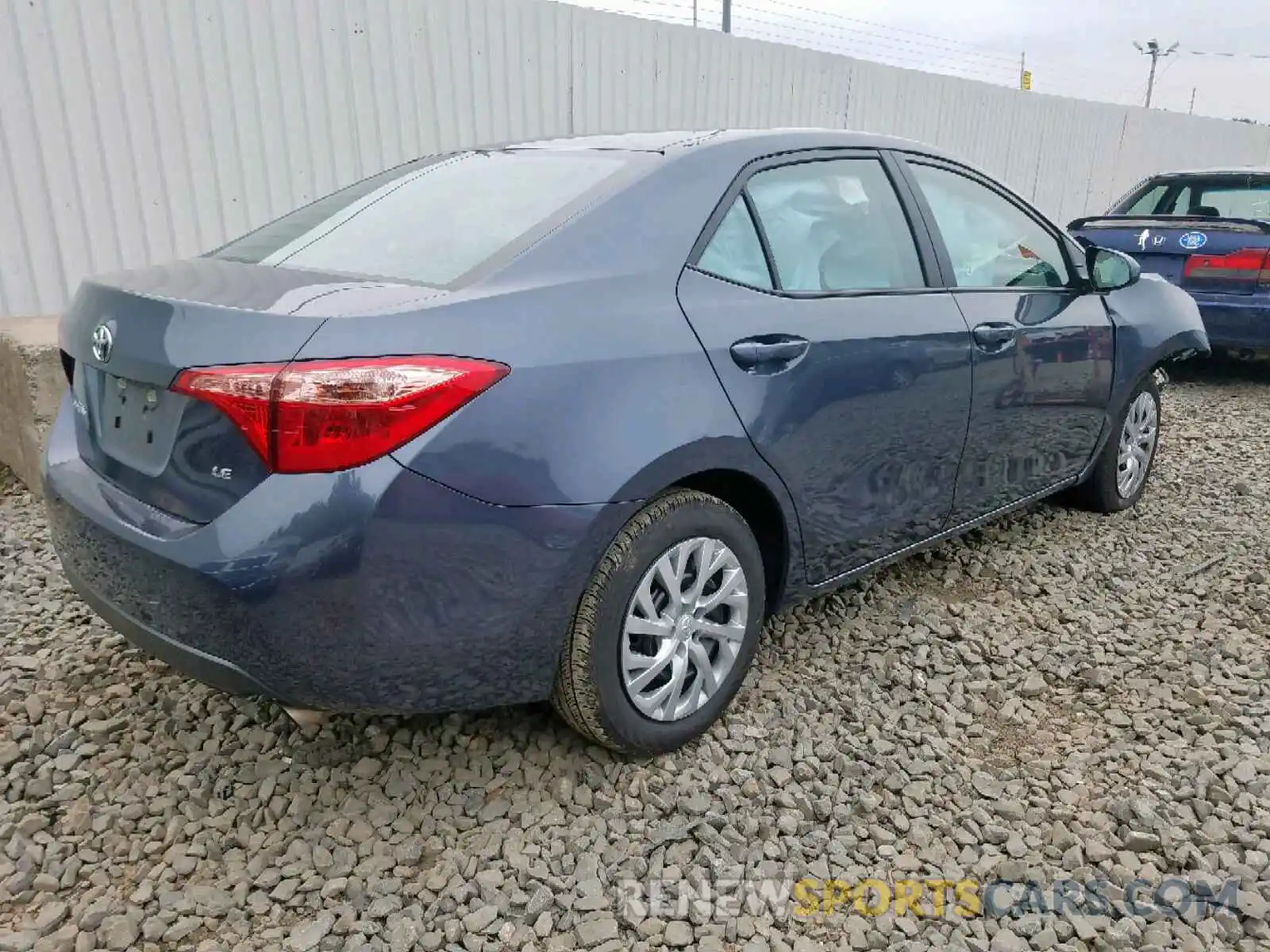 4 Photograph of a damaged car 5YFBURHE1KP937658 TOYOTA COROLLA 2019