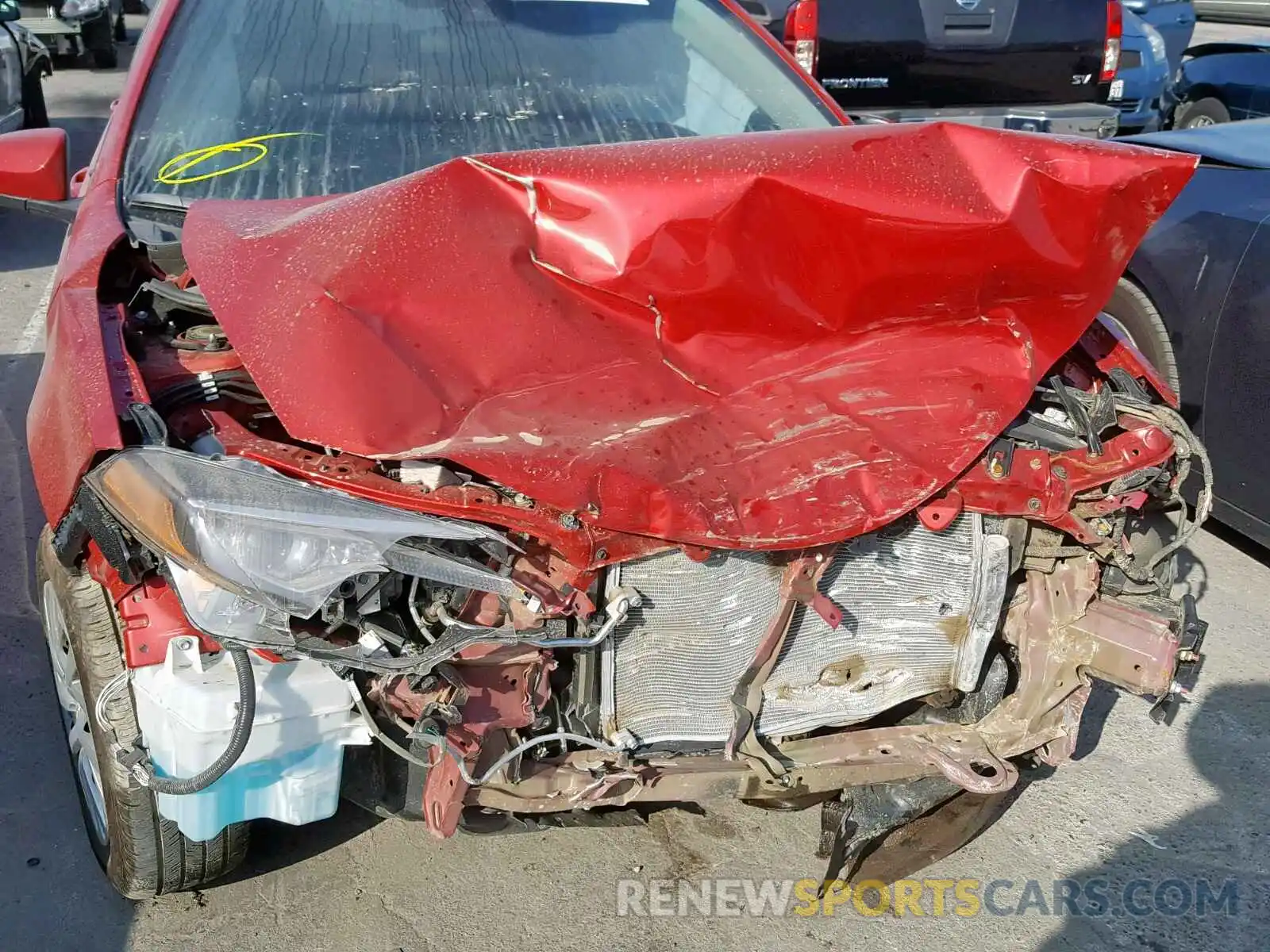 9 Photograph of a damaged car 5YFBURHE1KP937742 TOYOTA COROLLA 2019