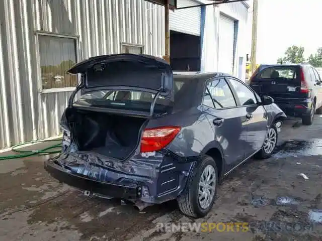 4 Photograph of a damaged car 5YFBURHE1KP937952 TOYOTA COROLLA 2019