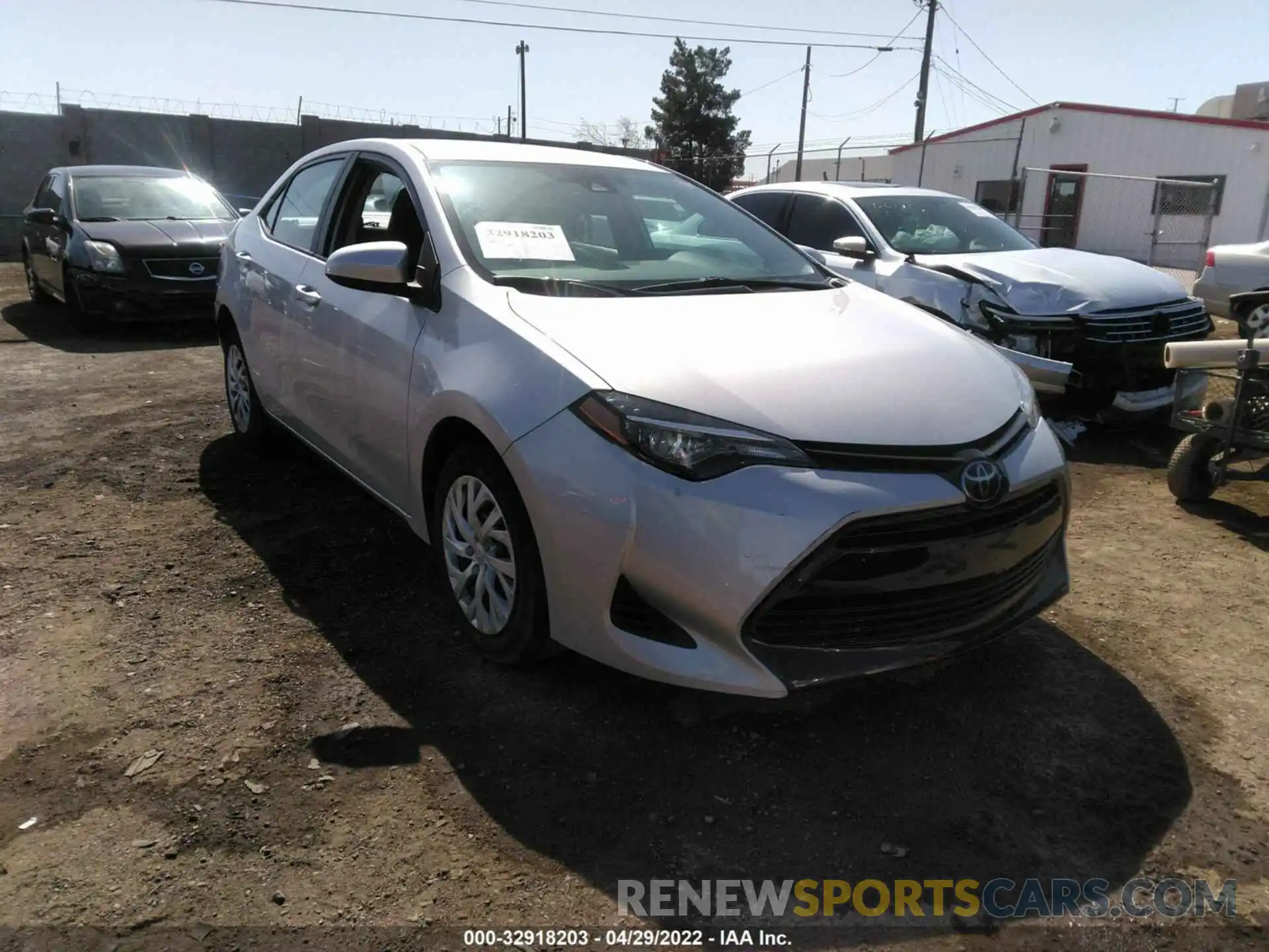 1 Photograph of a damaged car 5YFBURHE1KP937966 TOYOTA COROLLA 2019