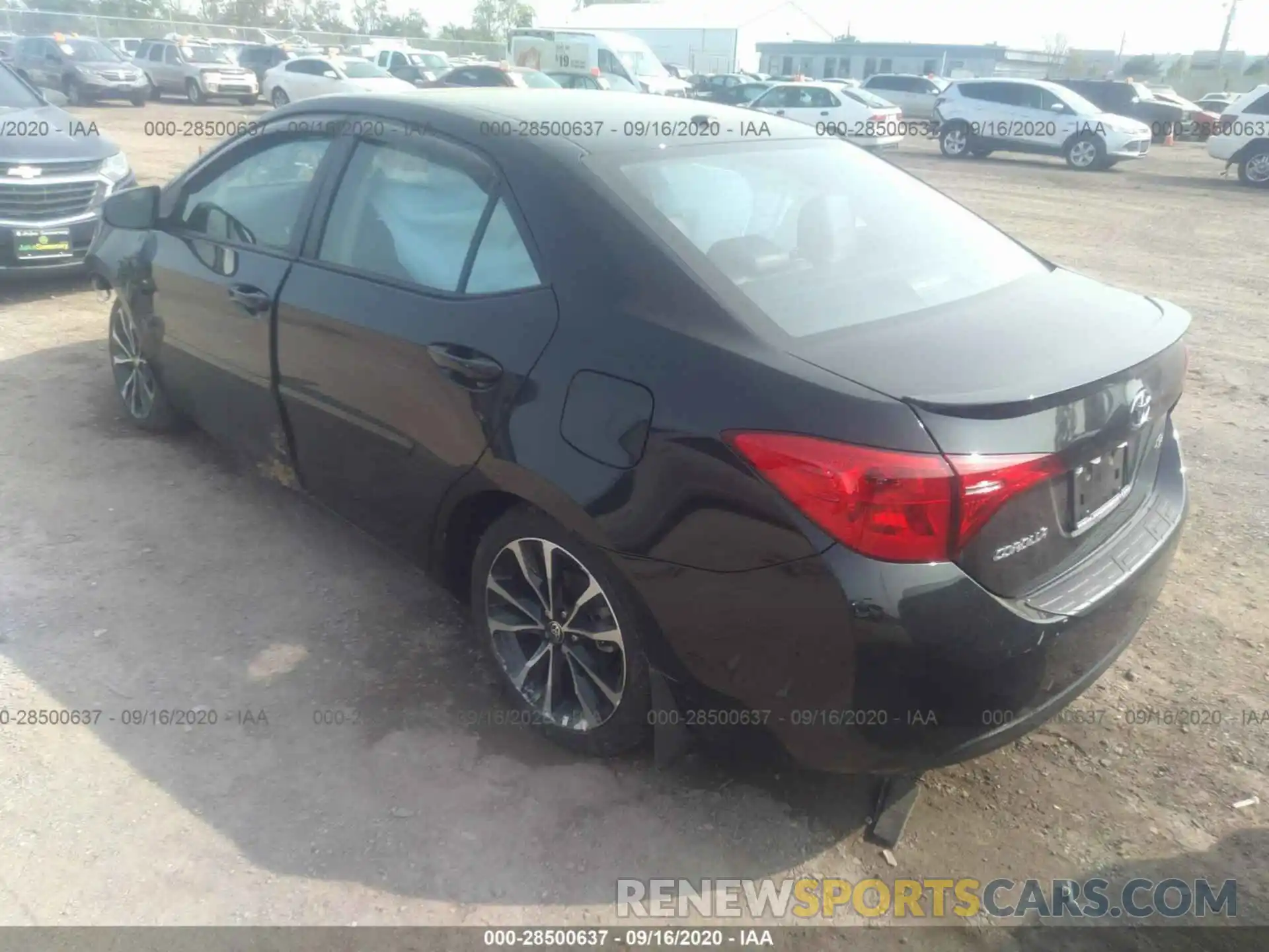 3 Photograph of a damaged car 5YFBURHE1KP937997 TOYOTA COROLLA 2019