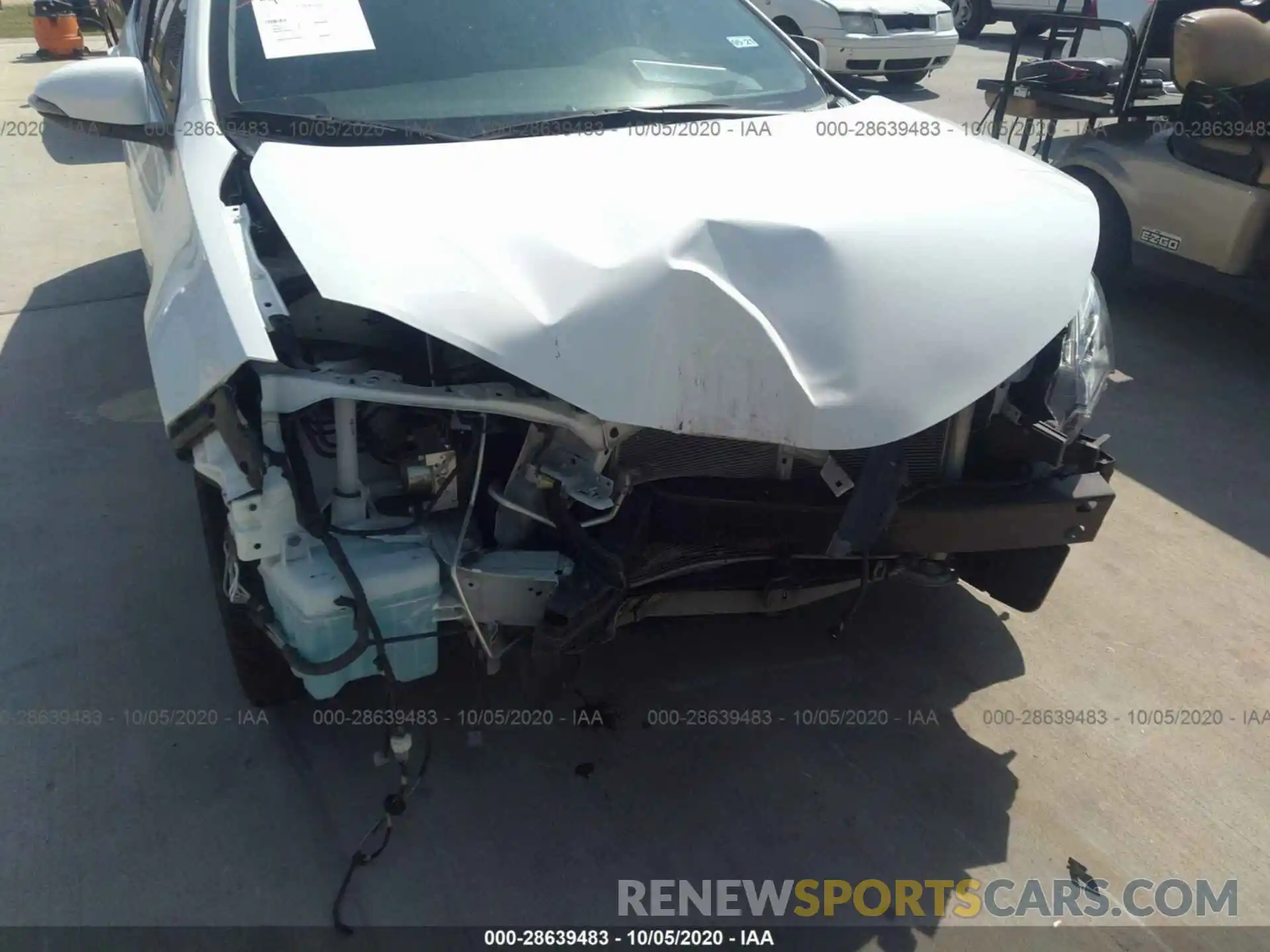 6 Photograph of a damaged car 5YFBURHE1KP938096 TOYOTA COROLLA 2019