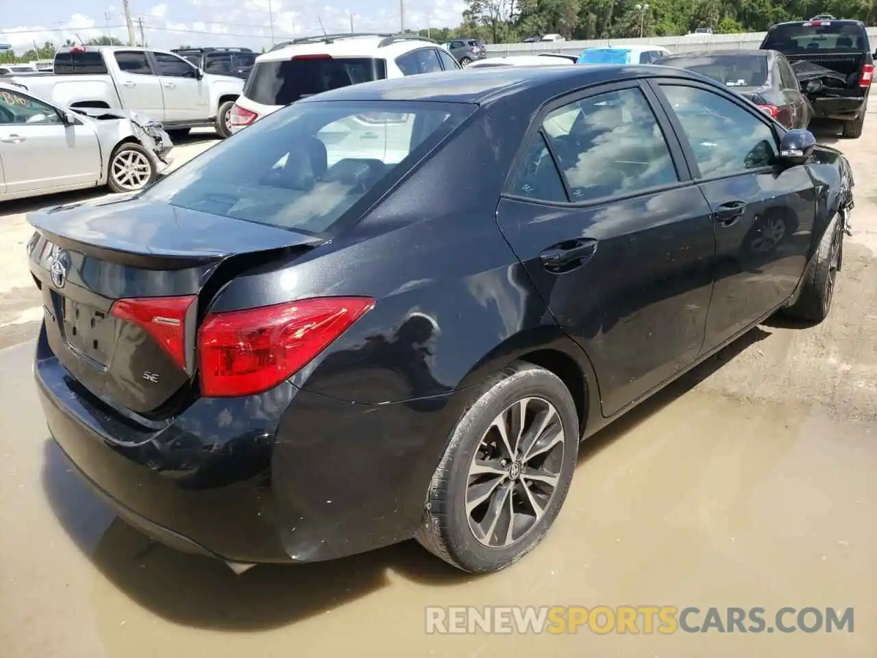 4 Photograph of a damaged car 5YFBURHE1KP938356 TOYOTA COROLLA 2019