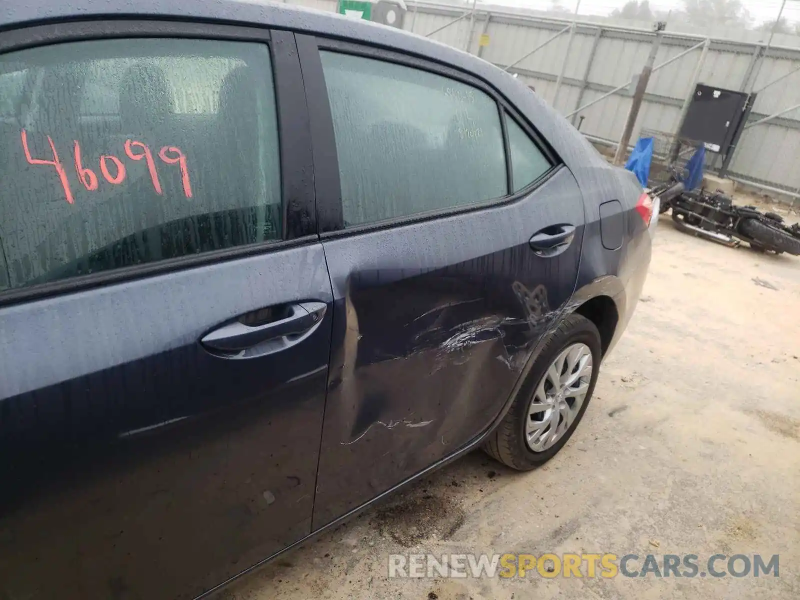 9 Photograph of a damaged car 5YFBURHE1KP938602 TOYOTA COROLLA 2019