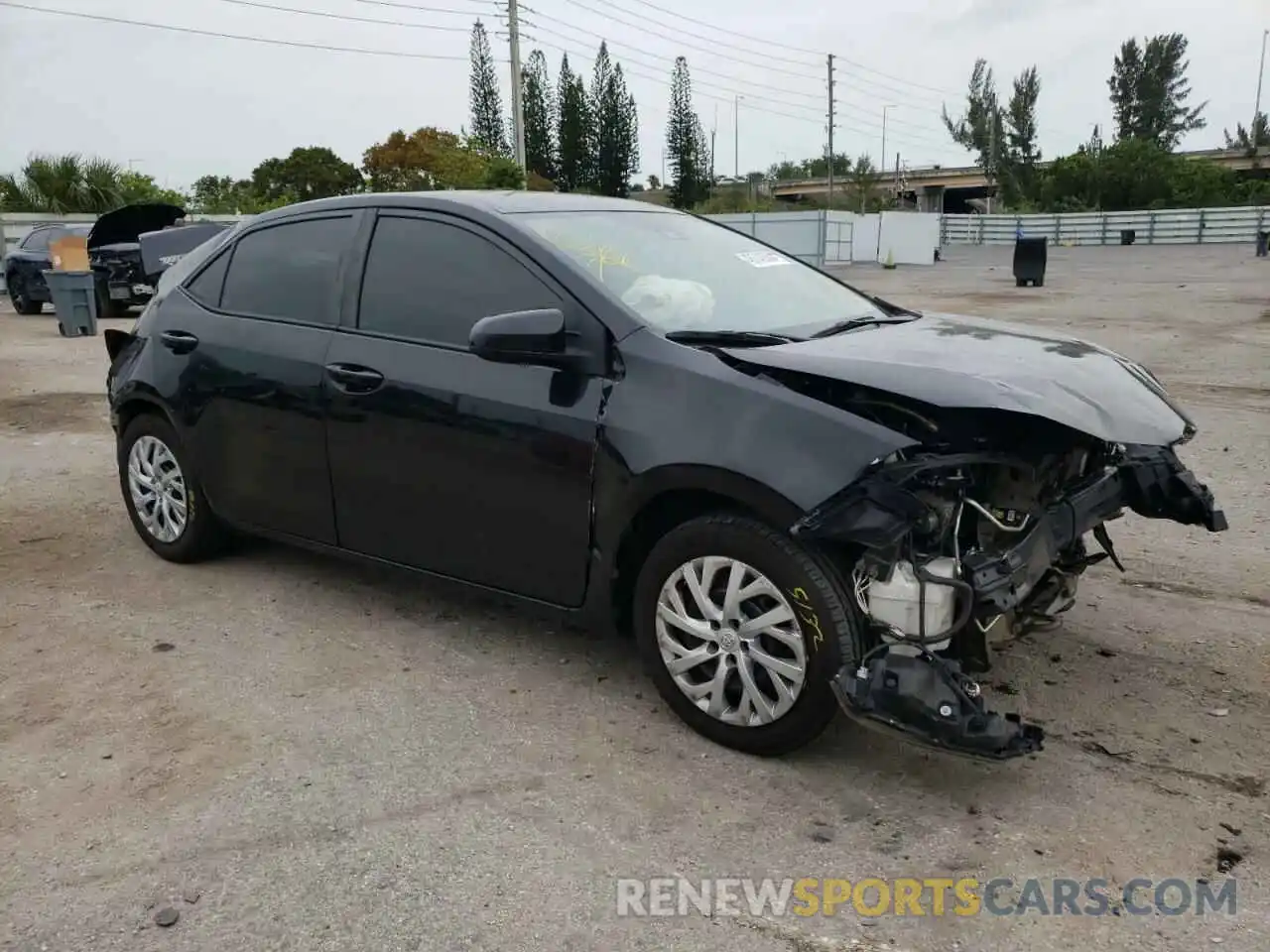4 Photograph of a damaged car 5YFBURHE1KP938888 TOYOTA COROLLA 2019