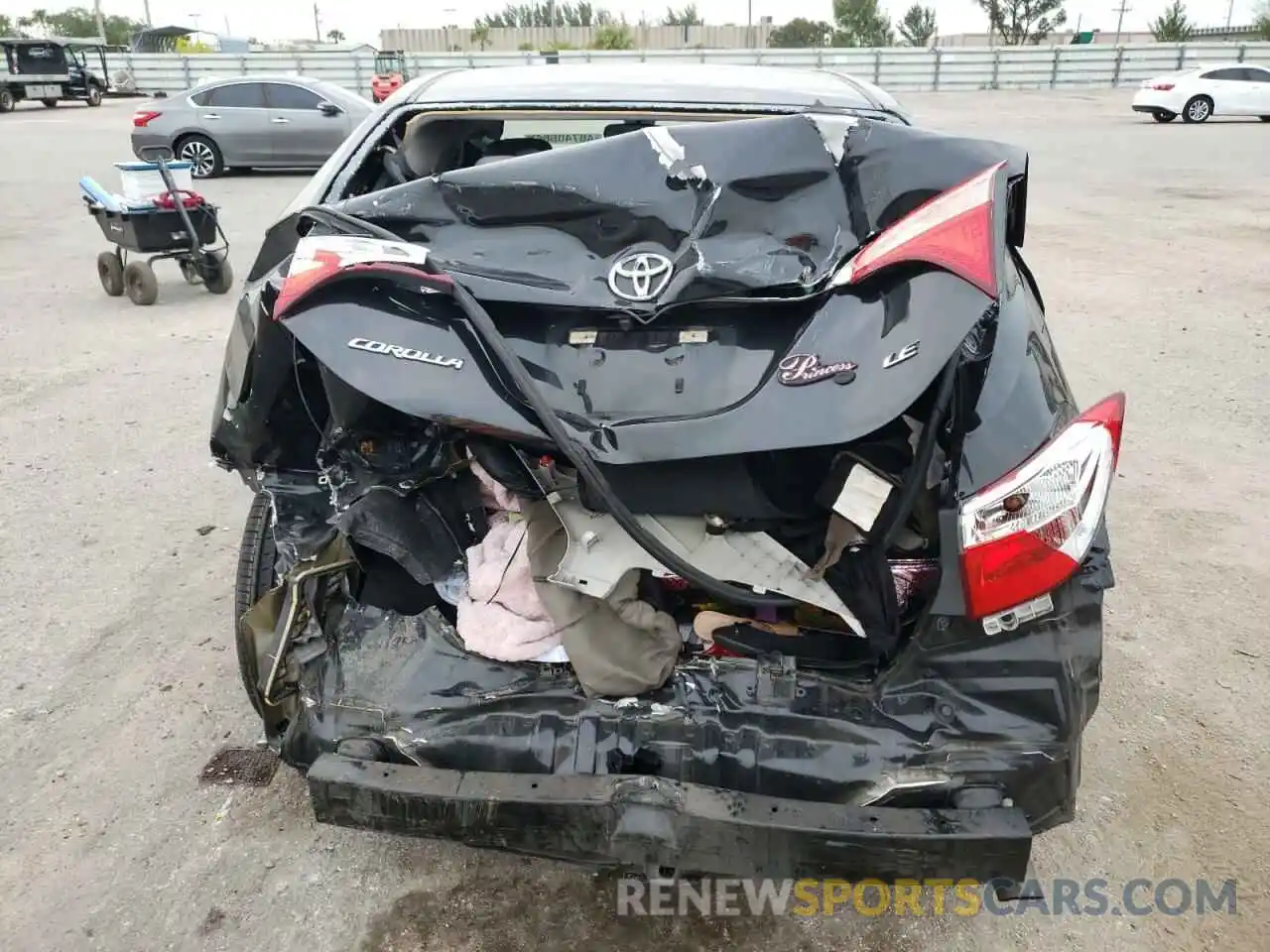 6 Photograph of a damaged car 5YFBURHE1KP938888 TOYOTA COROLLA 2019