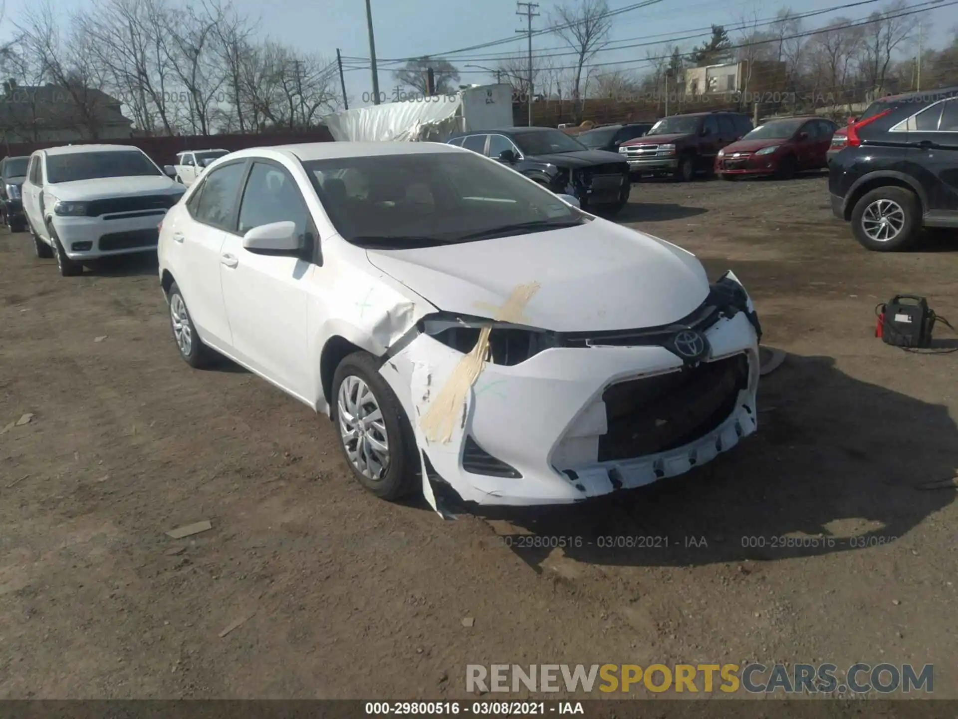 1 Photograph of a damaged car 5YFBURHE1KP938938 TOYOTA COROLLA 2019