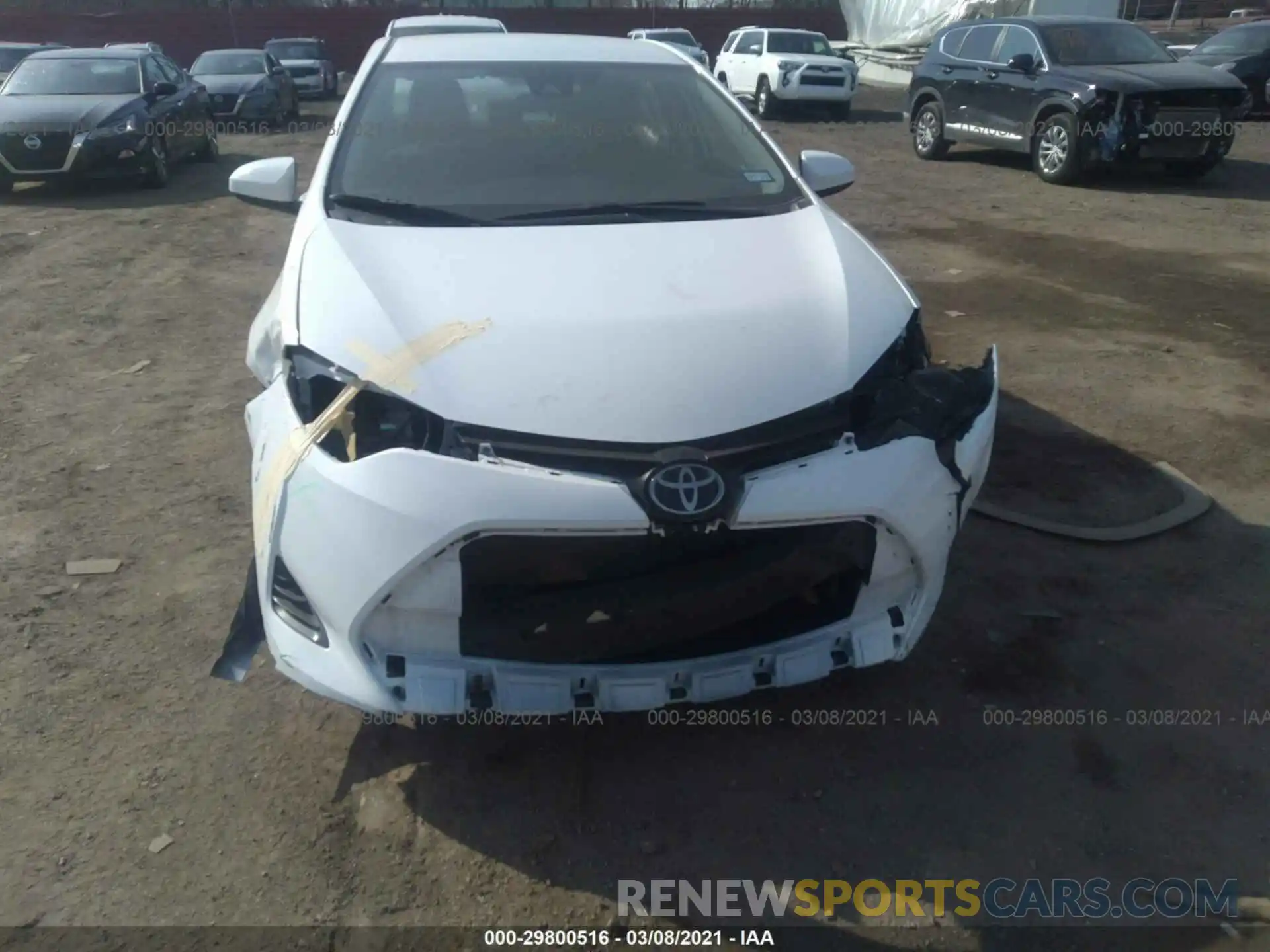 6 Photograph of a damaged car 5YFBURHE1KP938938 TOYOTA COROLLA 2019