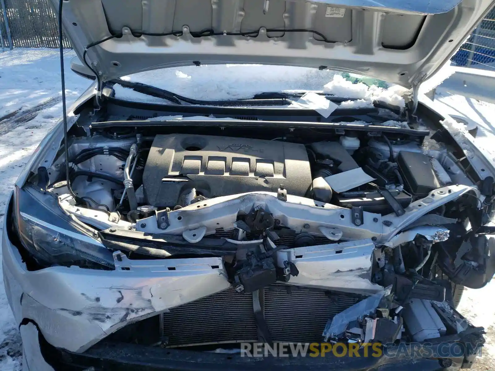 7 Photograph of a damaged car 5YFBURHE1KP939216 TOYOTA COROLLA 2019