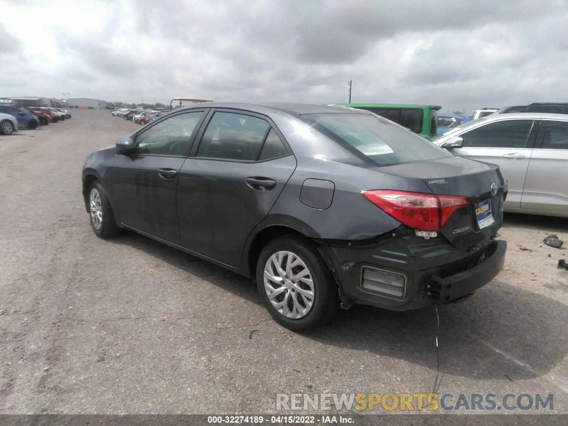 3 Photograph of a damaged car 5YFBURHE1KP939653 TOYOTA COROLLA 2019