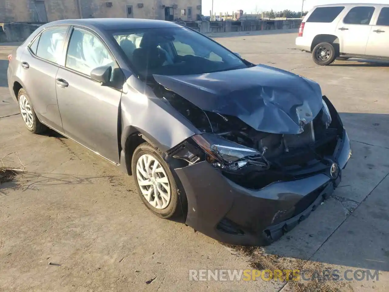 1 Photograph of a damaged car 5YFBURHE1KP939880 TOYOTA COROLLA 2019