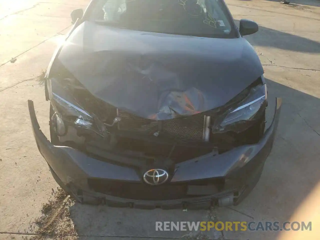 7 Photograph of a damaged car 5YFBURHE1KP939880 TOYOTA COROLLA 2019