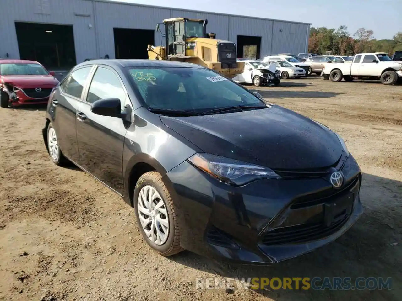 1 Photograph of a damaged car 5YFBURHE1KP940219 TOYOTA COROLLA 2019