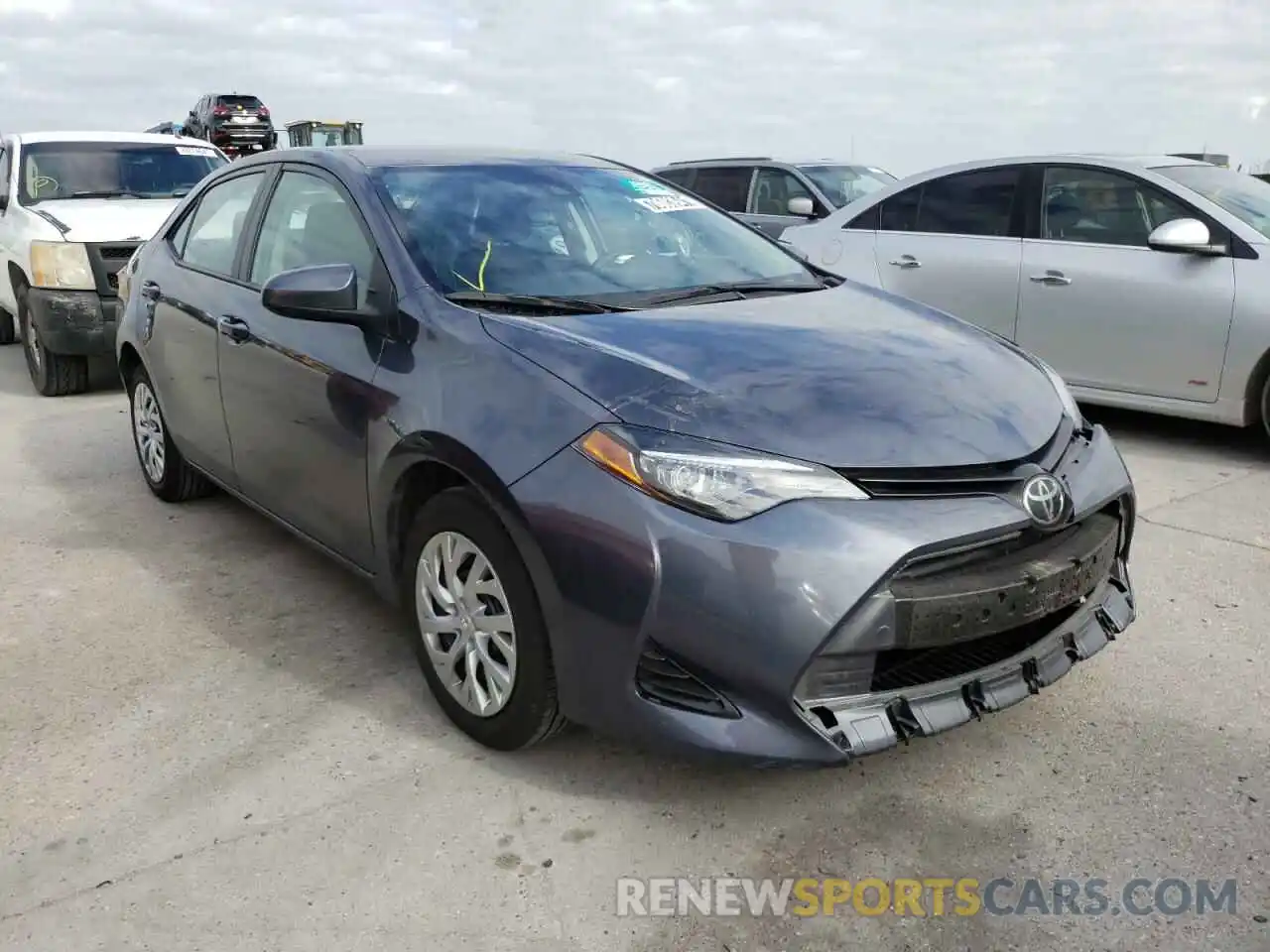 1 Photograph of a damaged car 5YFBURHE1KP940737 TOYOTA COROLLA 2019