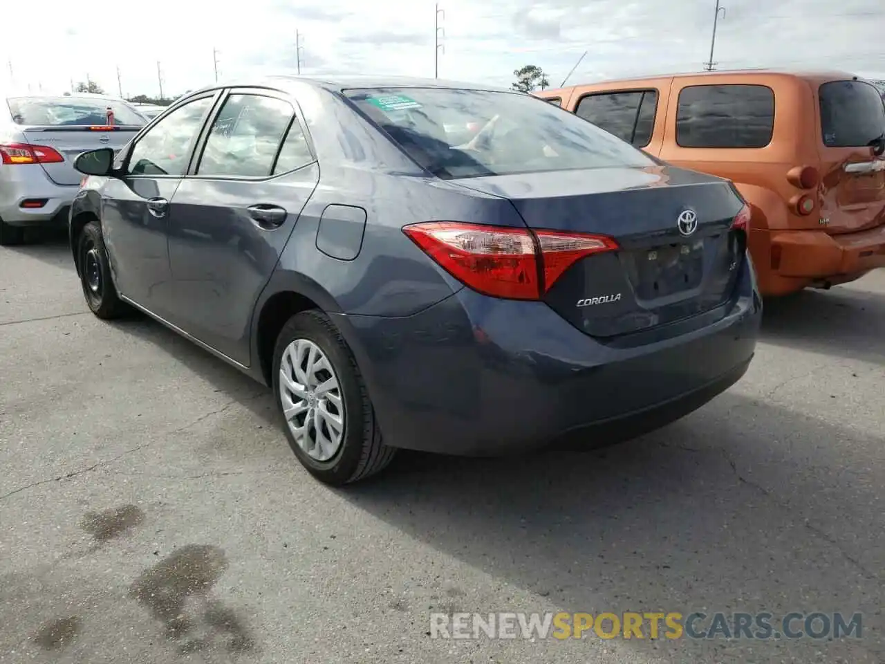 3 Photograph of a damaged car 5YFBURHE1KP940737 TOYOTA COROLLA 2019