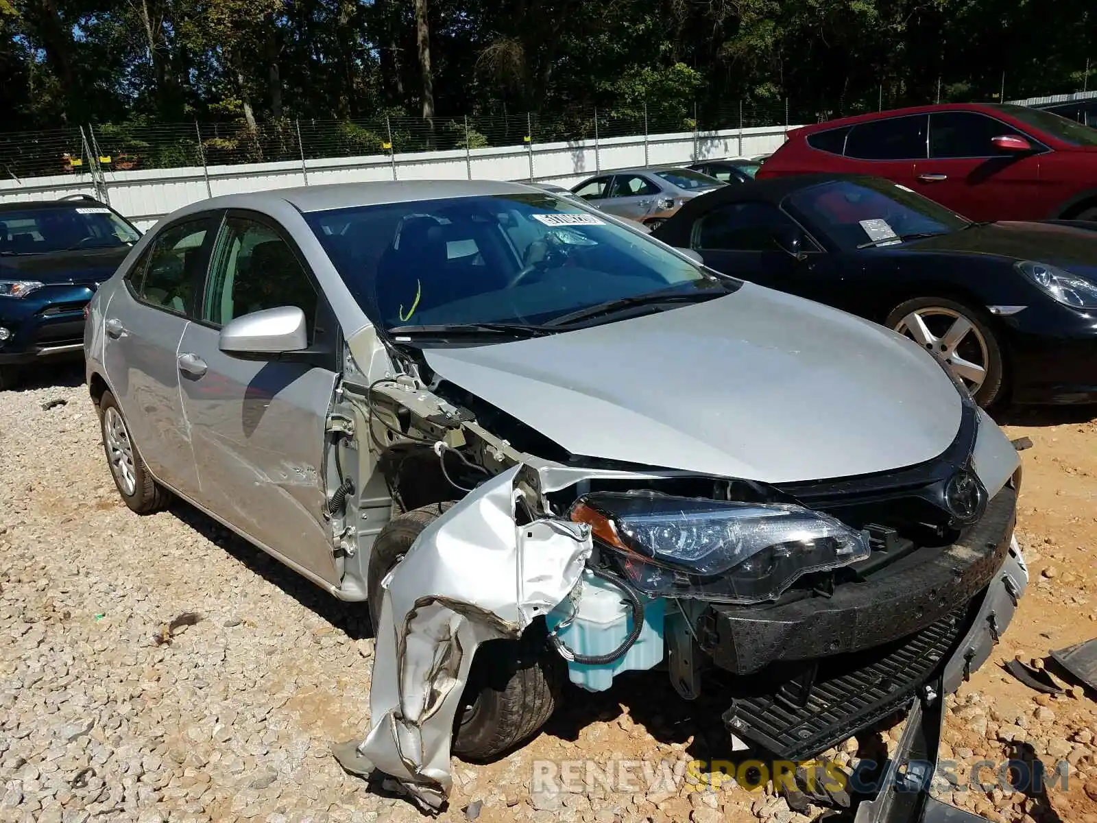 1 Photograph of a damaged car 5YFBURHE1KP941130 TOYOTA COROLLA 2019