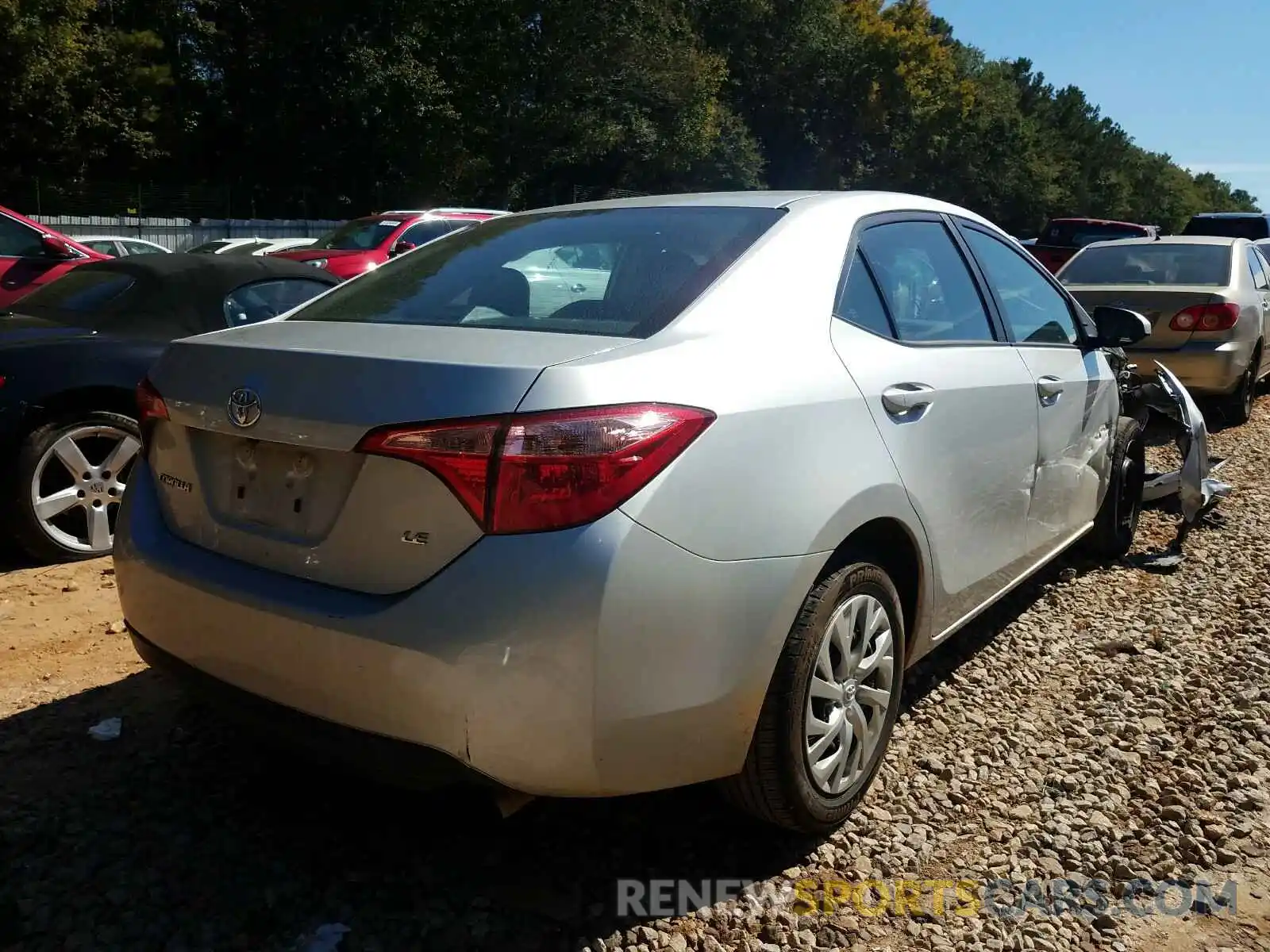 4 Photograph of a damaged car 5YFBURHE1KP941130 TOYOTA COROLLA 2019