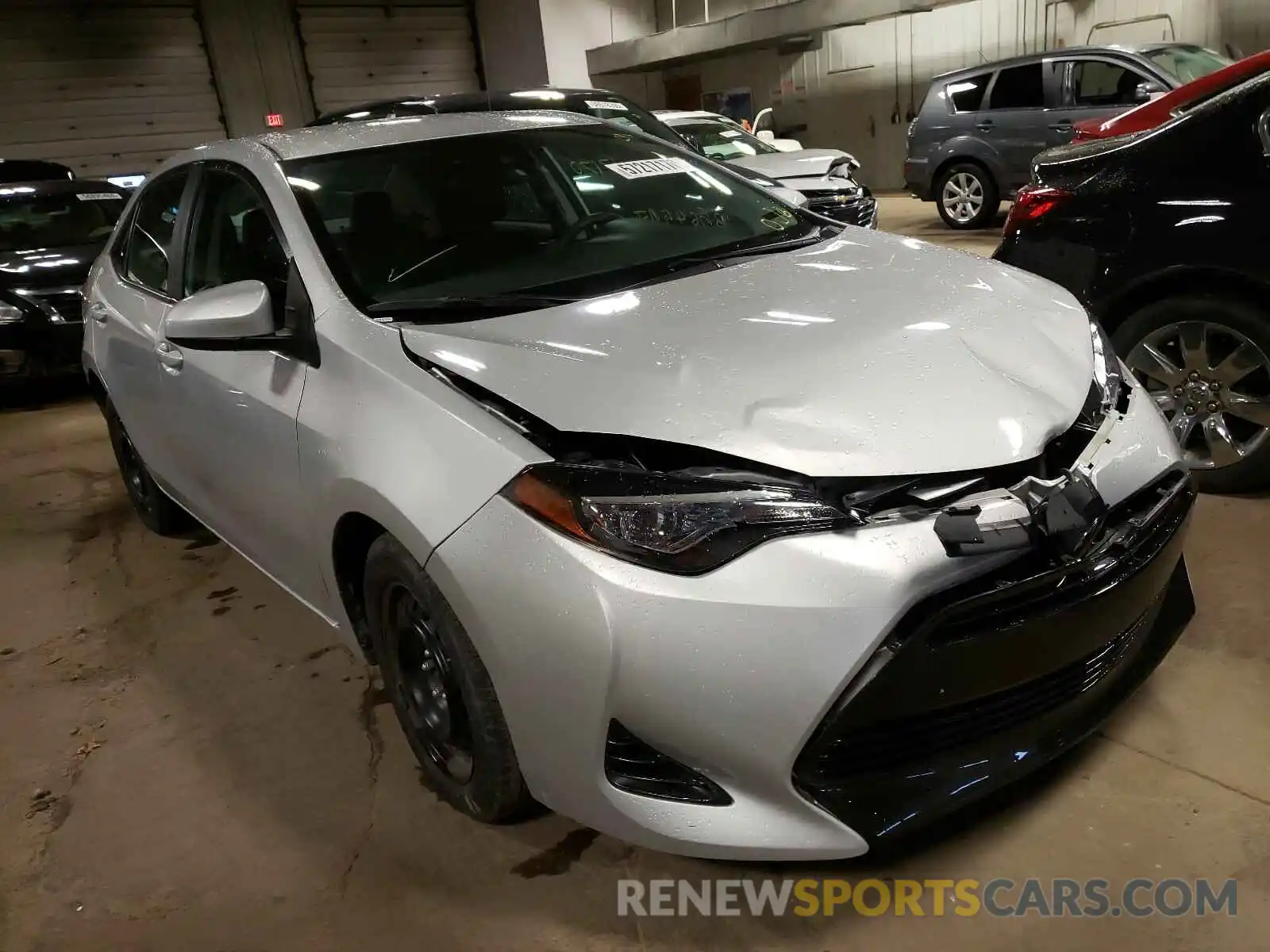 1 Photograph of a damaged car 5YFBURHE1KP941242 TOYOTA COROLLA 2019