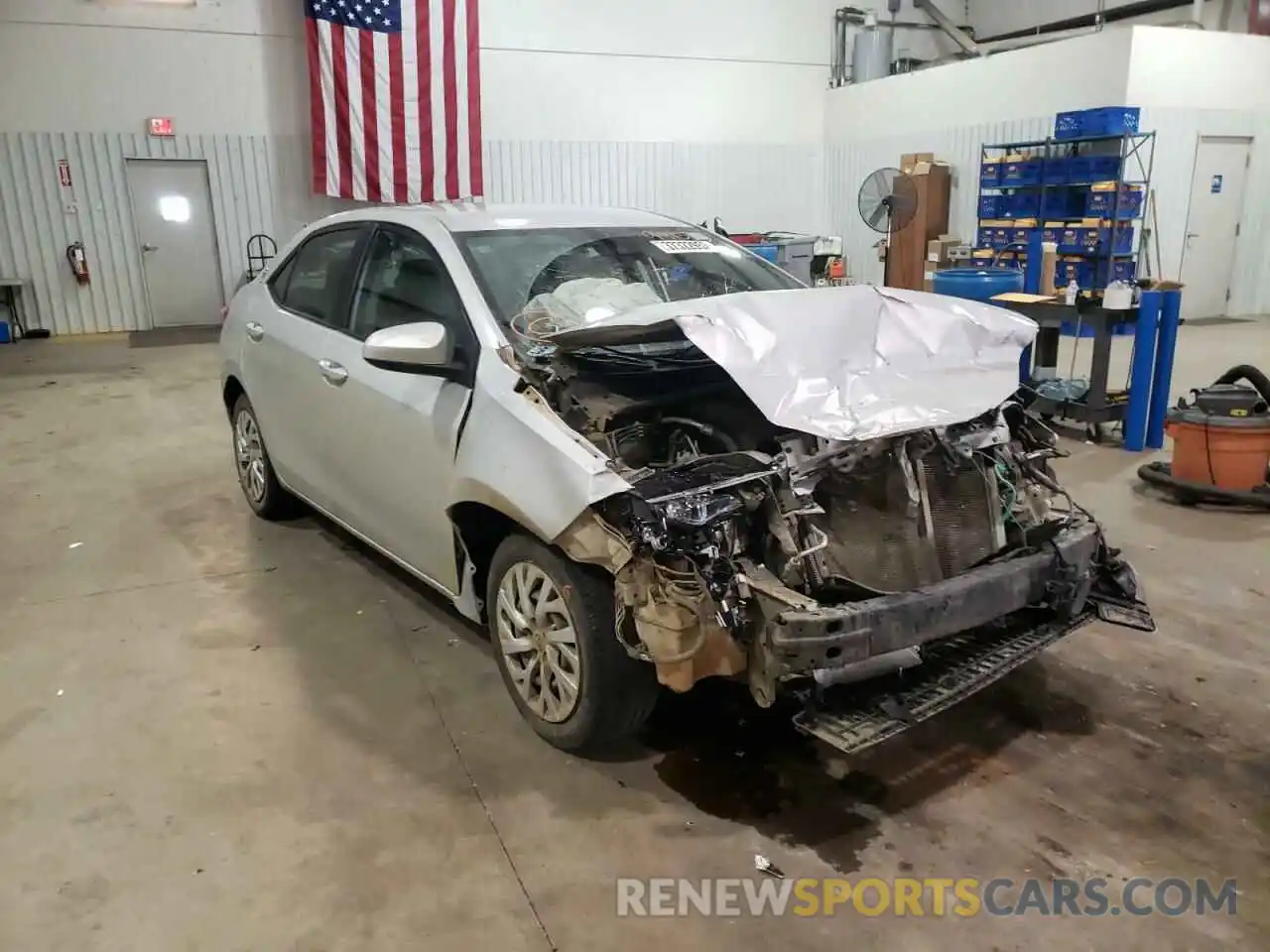 1 Photograph of a damaged car 5YFBURHE1KP941323 TOYOTA COROLLA 2019