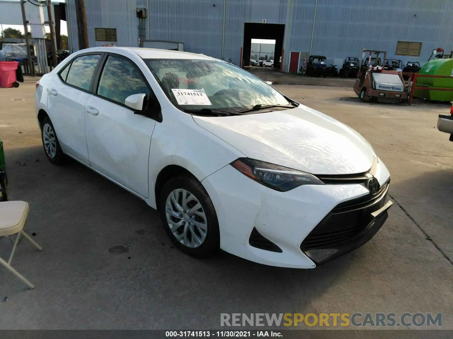 1 Photograph of a damaged car 5YFBURHE1KP941497 TOYOTA COROLLA 2019