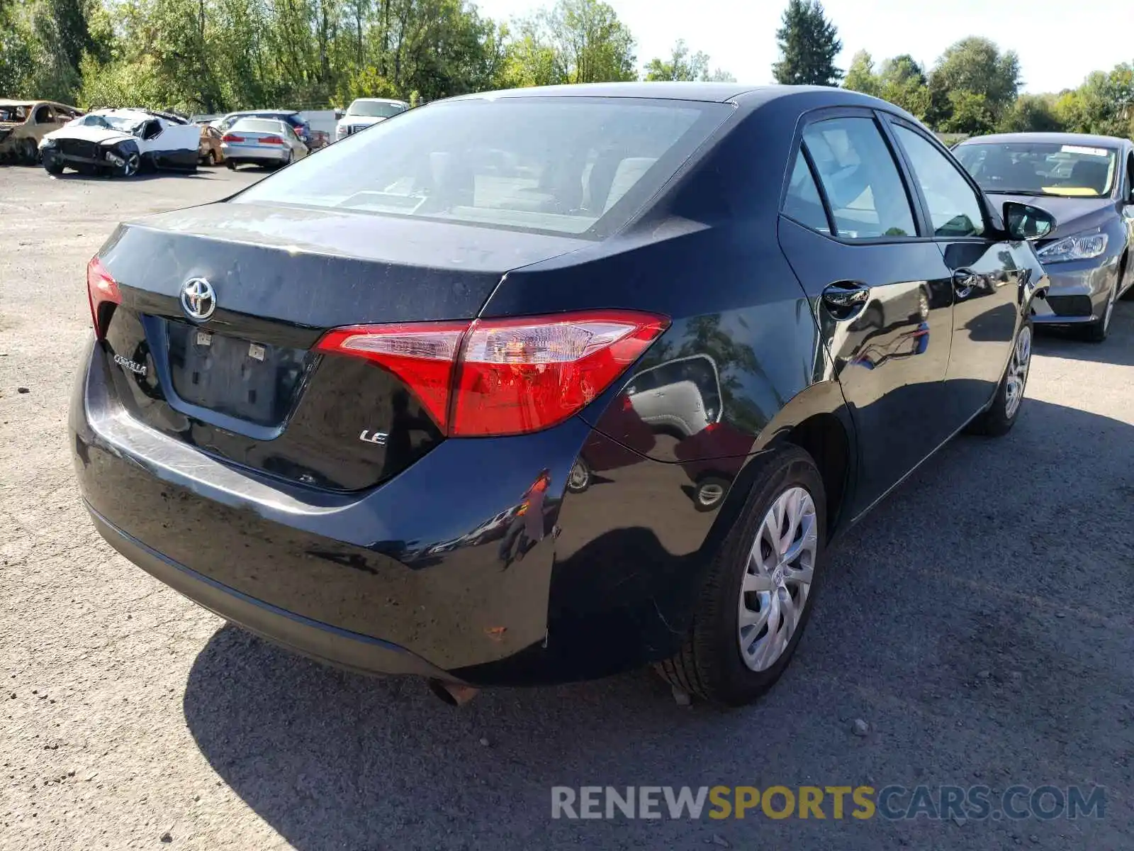 4 Photograph of a damaged car 5YFBURHE1KP941614 TOYOTA COROLLA 2019