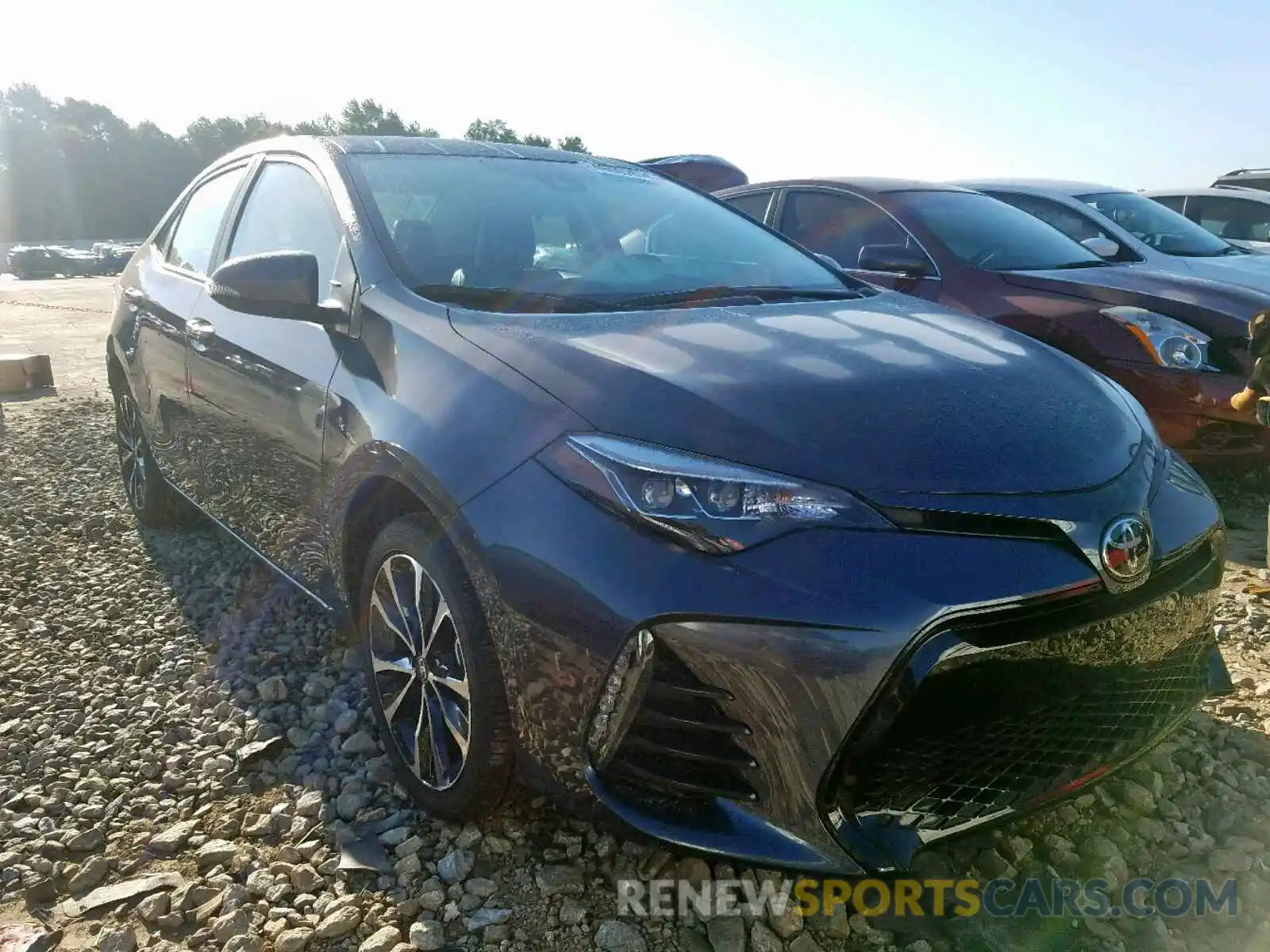 1 Photograph of a damaged car 5YFBURHE1KP941659 TOYOTA COROLLA 2019