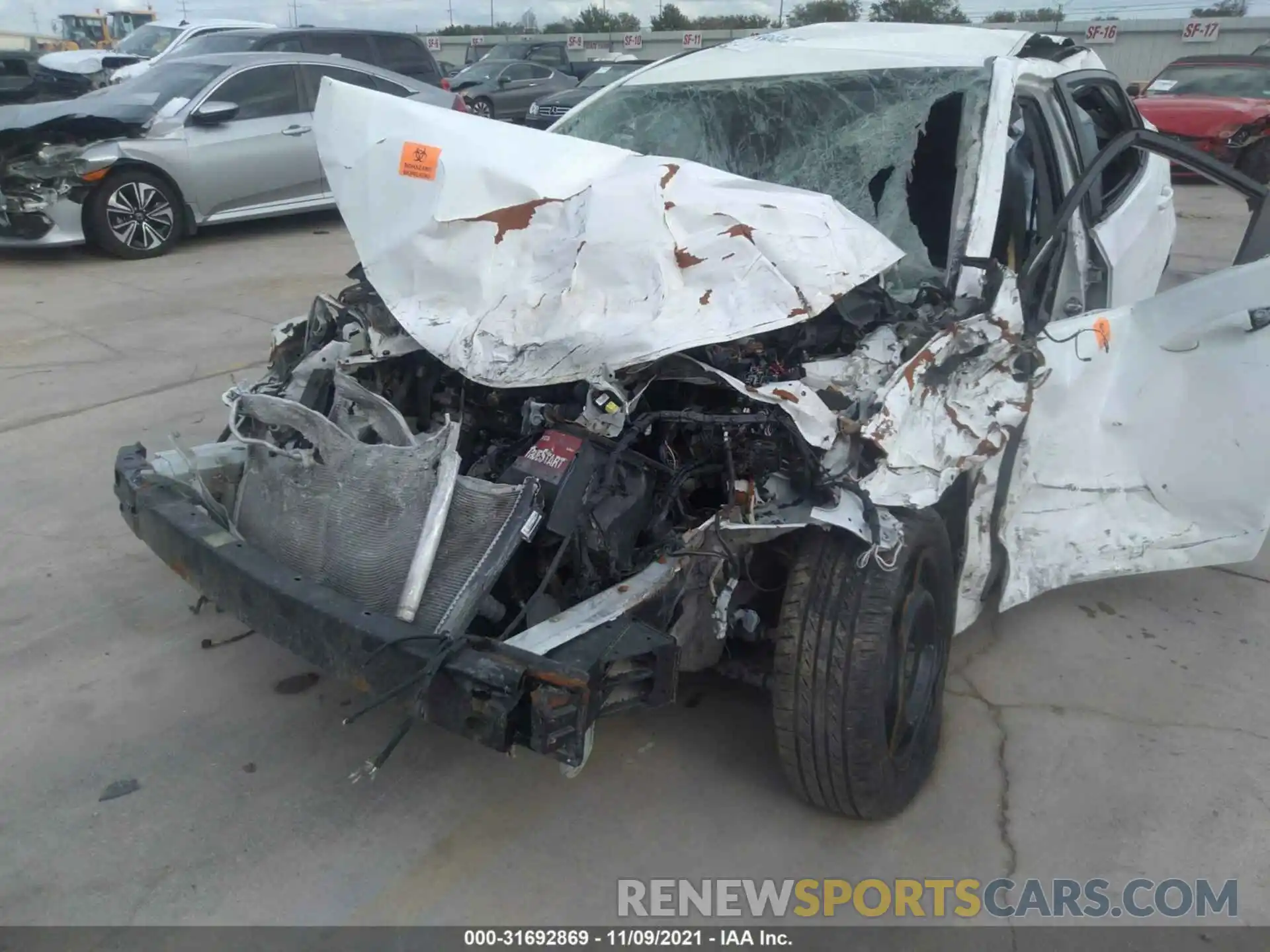 6 Photograph of a damaged car 5YFBURHE1KP941810 TOYOTA COROLLA 2019