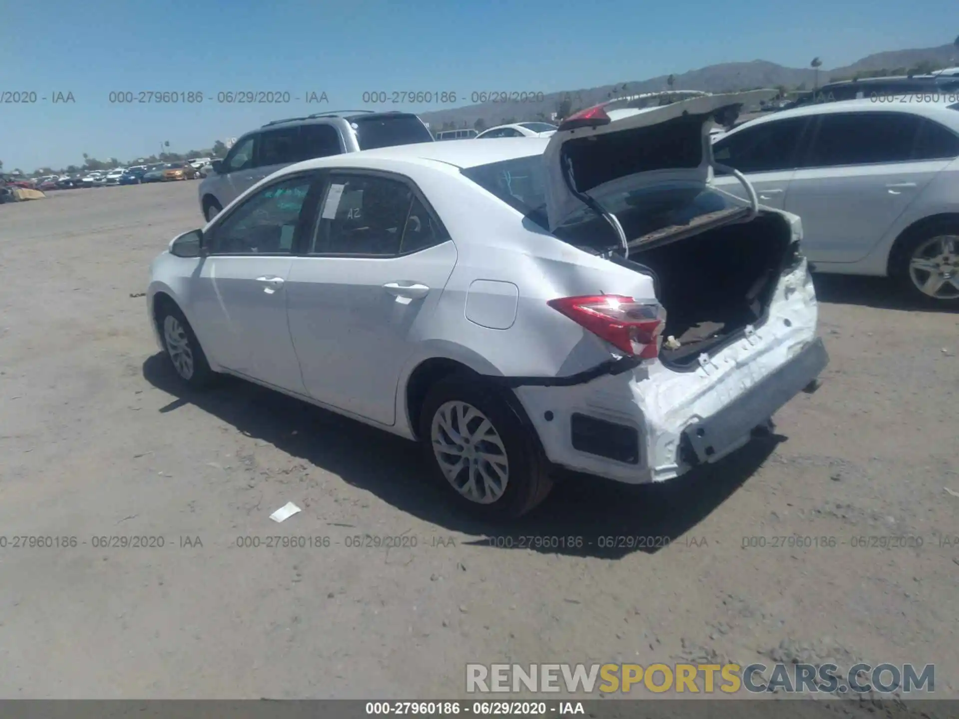 3 Photograph of a damaged car 5YFBURHE1KP942021 TOYOTA COROLLA 2019