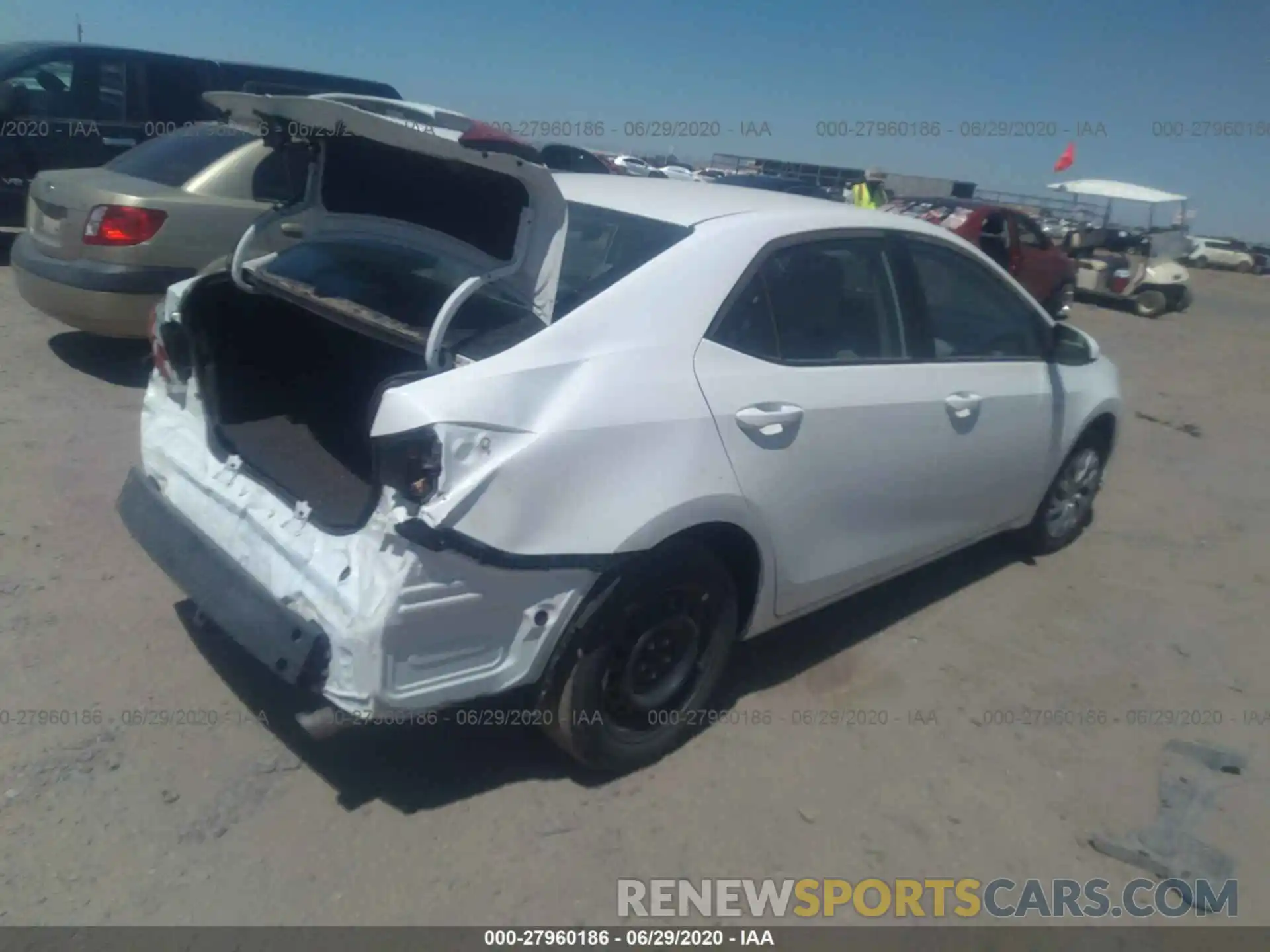 4 Photograph of a damaged car 5YFBURHE1KP942021 TOYOTA COROLLA 2019