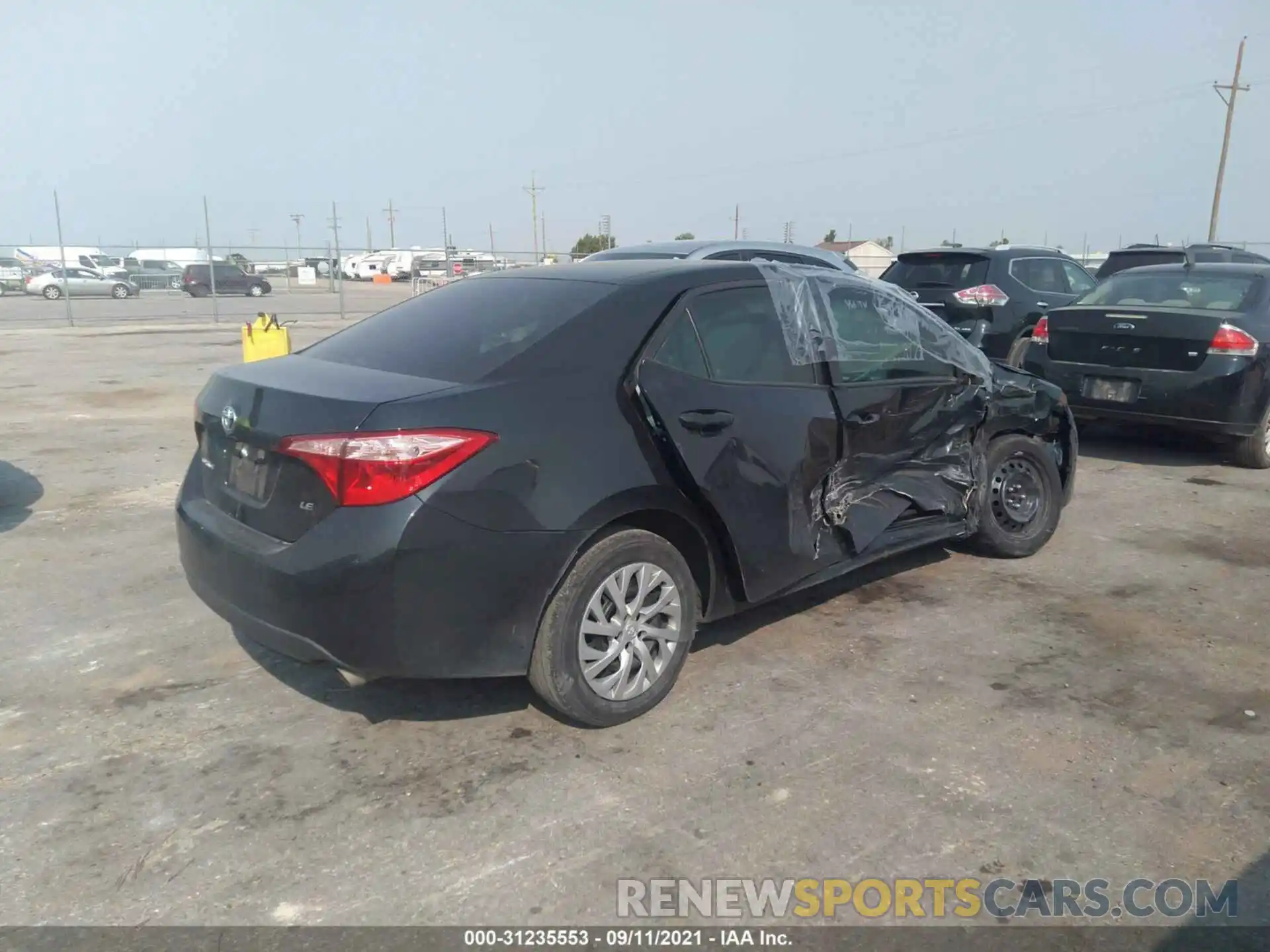 4 Photograph of a damaged car 5YFBURHE1KP942178 TOYOTA COROLLA 2019