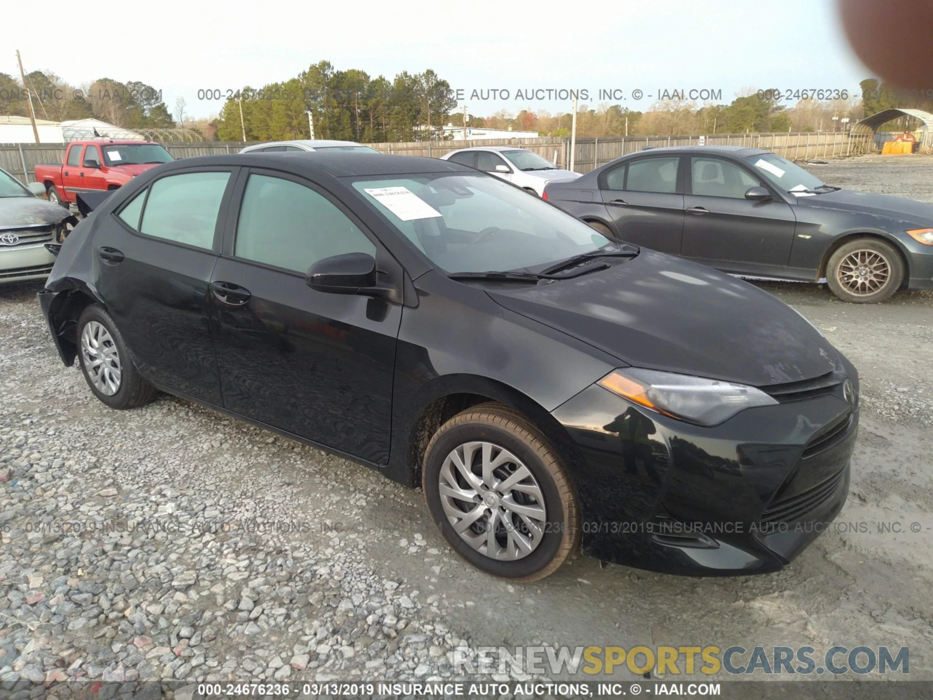 1 Photograph of a damaged car 5YFBURHE1KP942536 TOYOTA COROLLA 2019