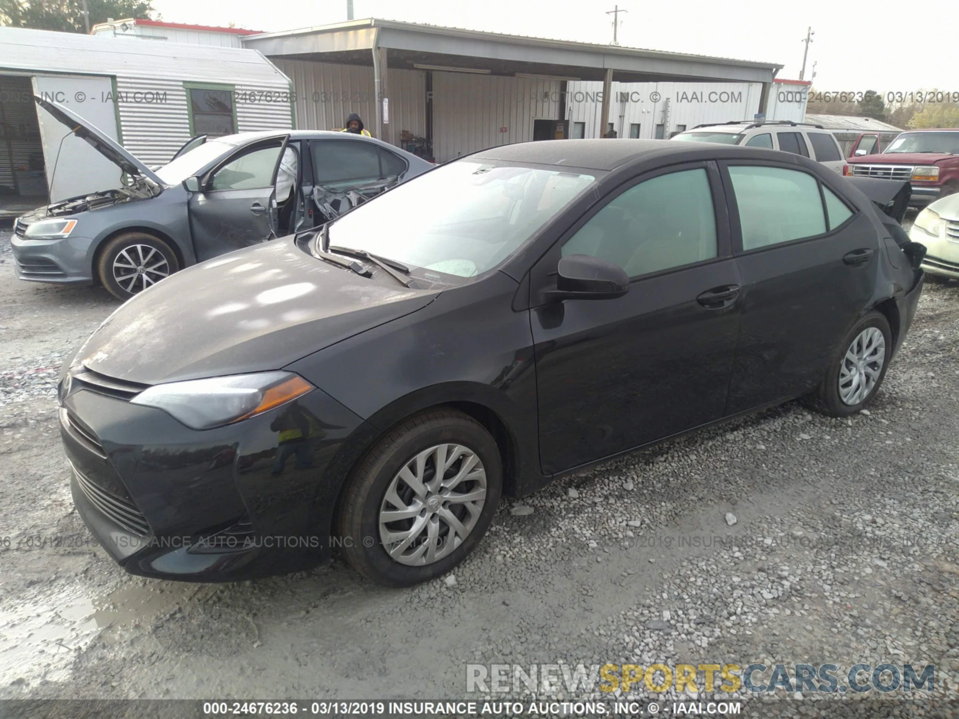 2 Photograph of a damaged car 5YFBURHE1KP942536 TOYOTA COROLLA 2019