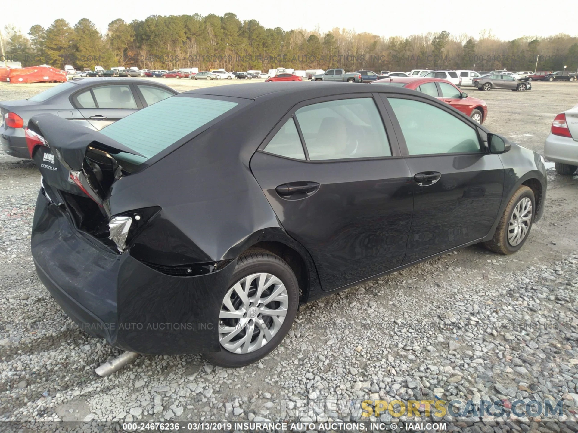 4 Photograph of a damaged car 5YFBURHE1KP942536 TOYOTA COROLLA 2019