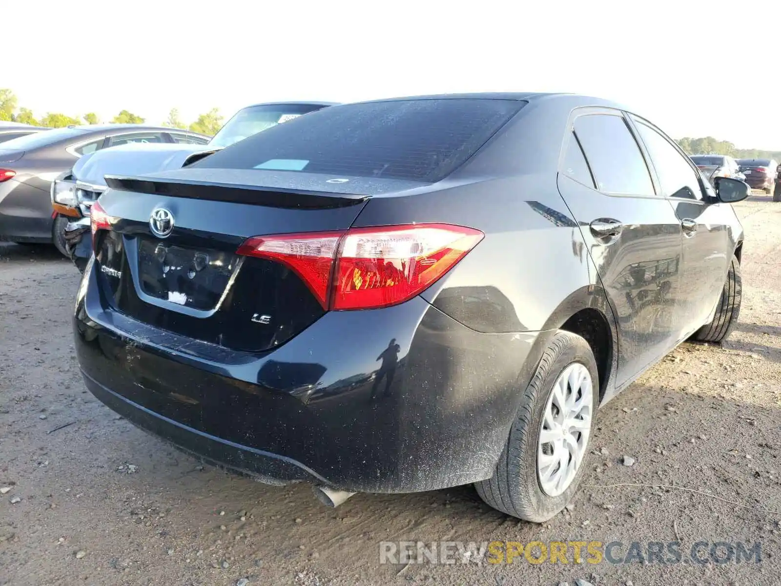 4 Photograph of a damaged car 5YFBURHE1KP942701 TOYOTA COROLLA 2019