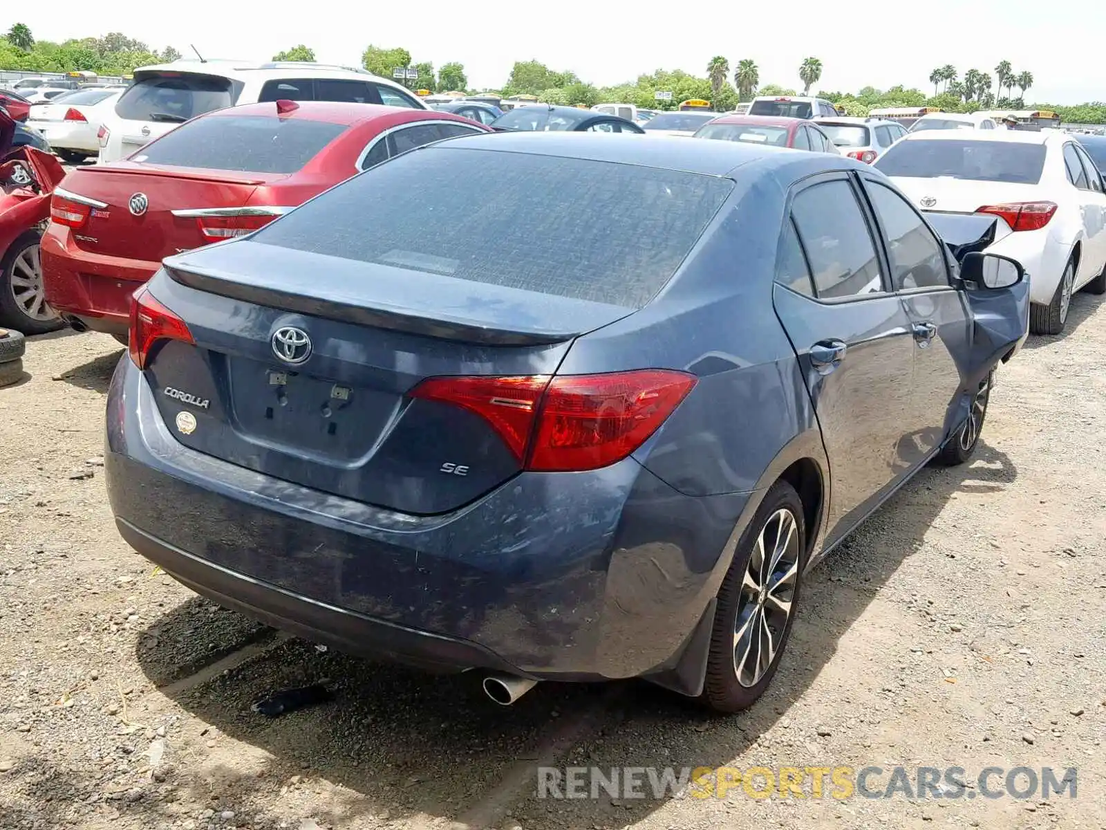 4 Photograph of a damaged car 5YFBURHE1KP943007 TOYOTA COROLLA 2019