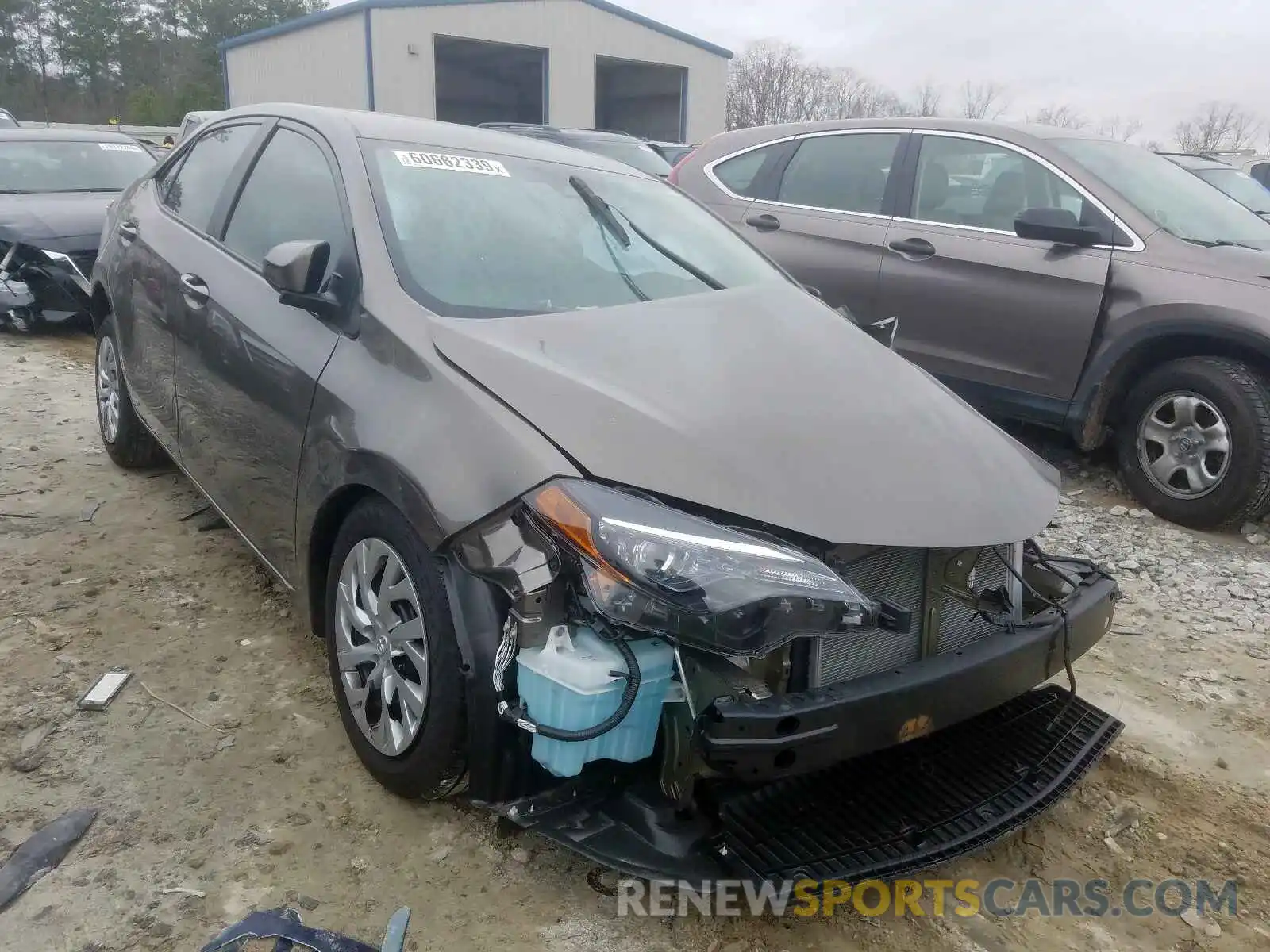 1 Photograph of a damaged car 5YFBURHE1KP943170 TOYOTA COROLLA 2019