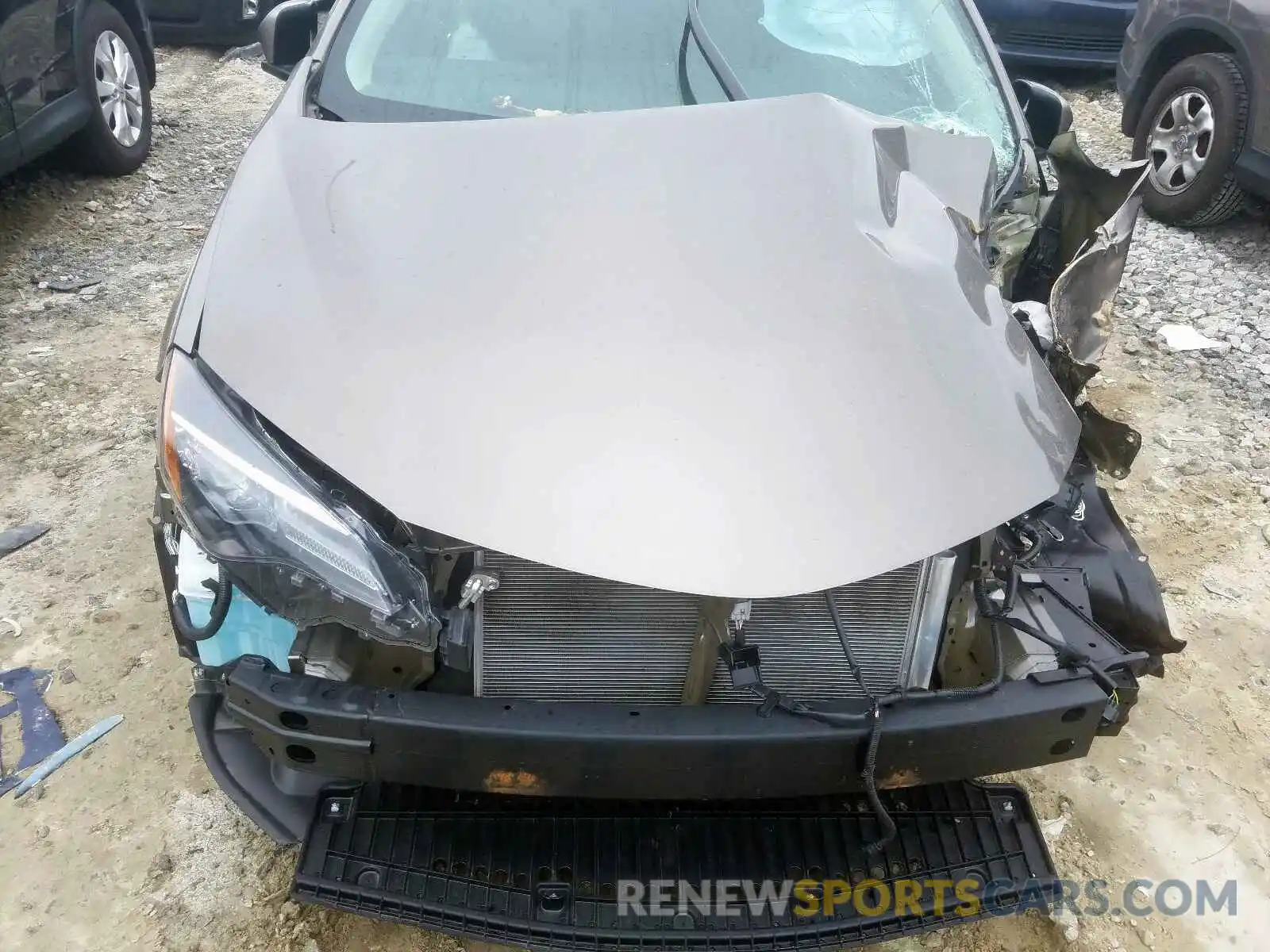 7 Photograph of a damaged car 5YFBURHE1KP943170 TOYOTA COROLLA 2019