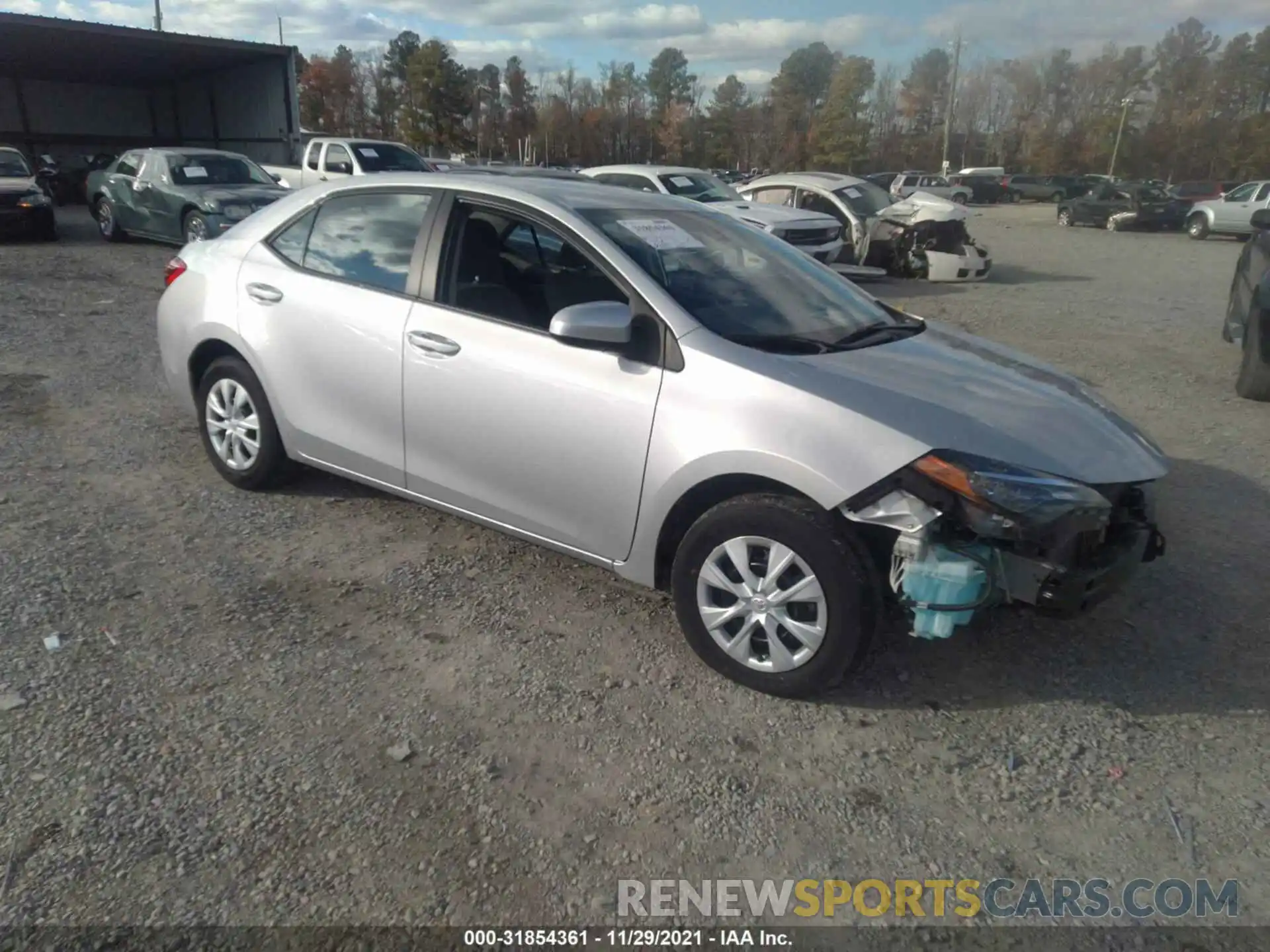 1 Photograph of a damaged car 5YFBURHE1KP943945 TOYOTA COROLLA 2019