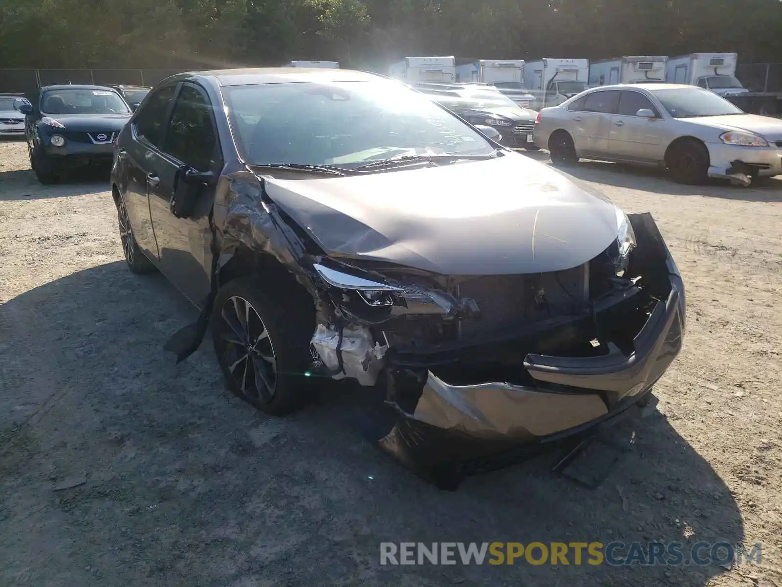 1 Photograph of a damaged car 5YFBURHE1KP944285 TOYOTA COROLLA 2019