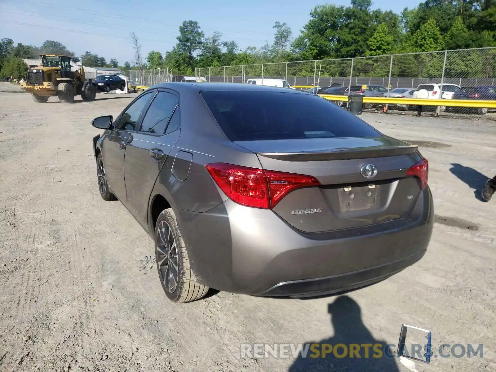 3 Photograph of a damaged car 5YFBURHE1KP944285 TOYOTA COROLLA 2019