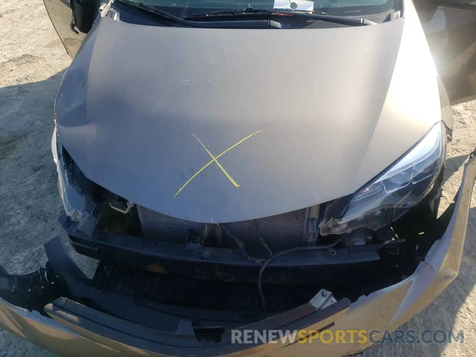 7 Photograph of a damaged car 5YFBURHE1KP944285 TOYOTA COROLLA 2019