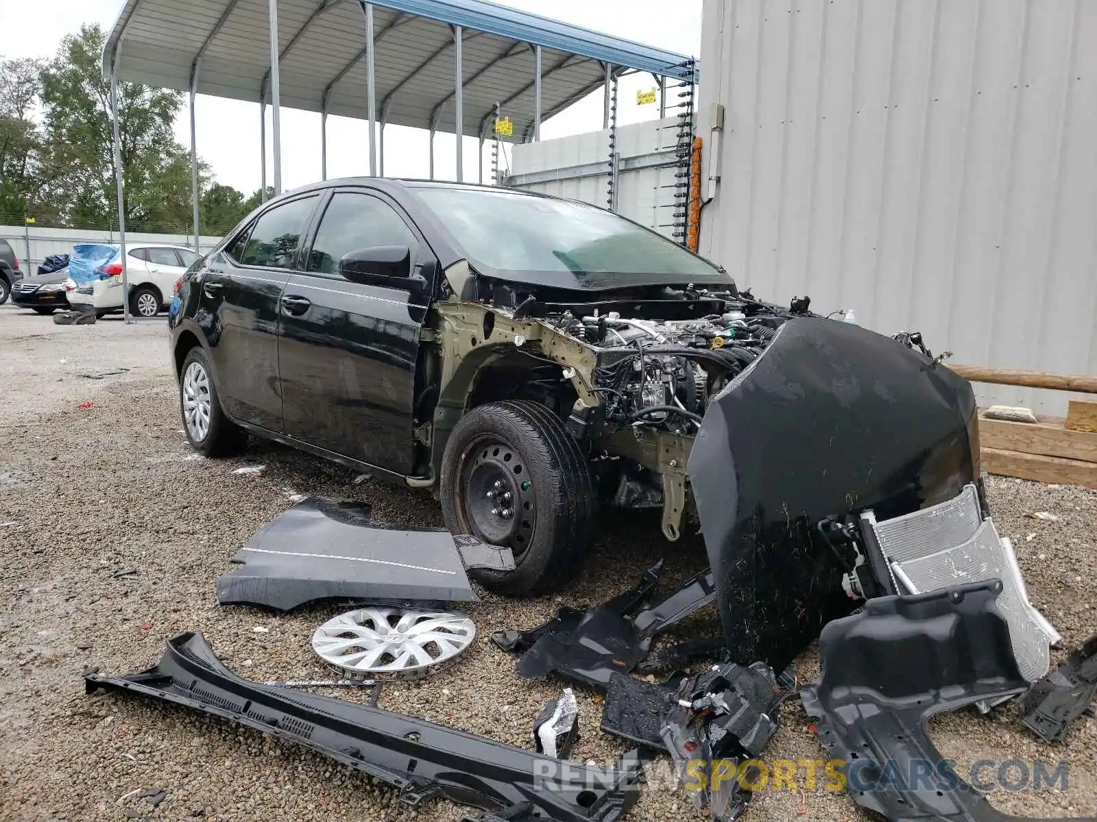 9 Photograph of a damaged car 5YFBURHE1KP945095 TOYOTA COROLLA 2019