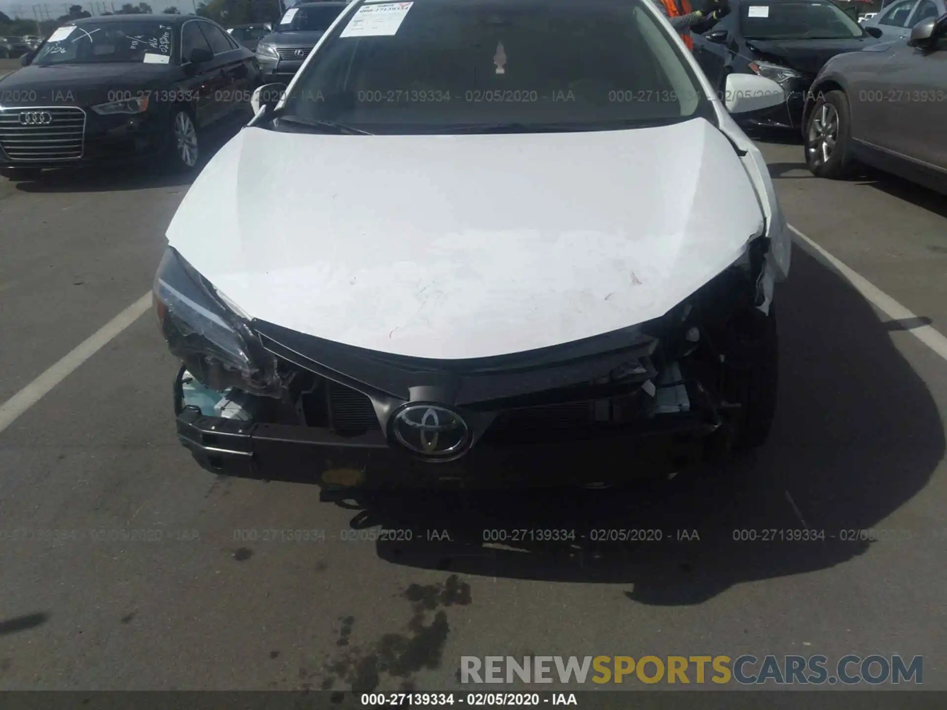 6 Photograph of a damaged car 5YFBURHE1KP945145 TOYOTA COROLLA 2019