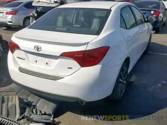 4 Photograph of a damaged car 5YFBURHE1KP945338 TOYOTA COROLLA 2019