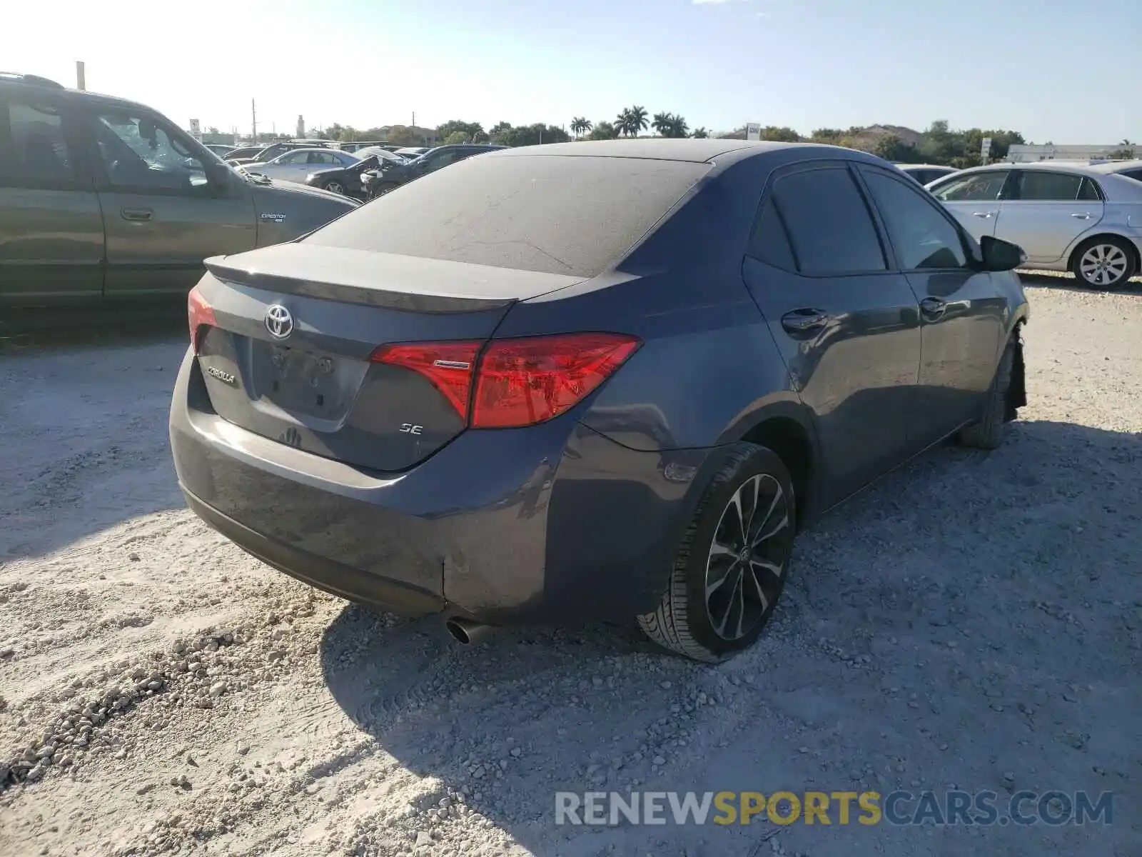 4 Photograph of a damaged car 5YFBURHE1KP946165 TOYOTA COROLLA 2019