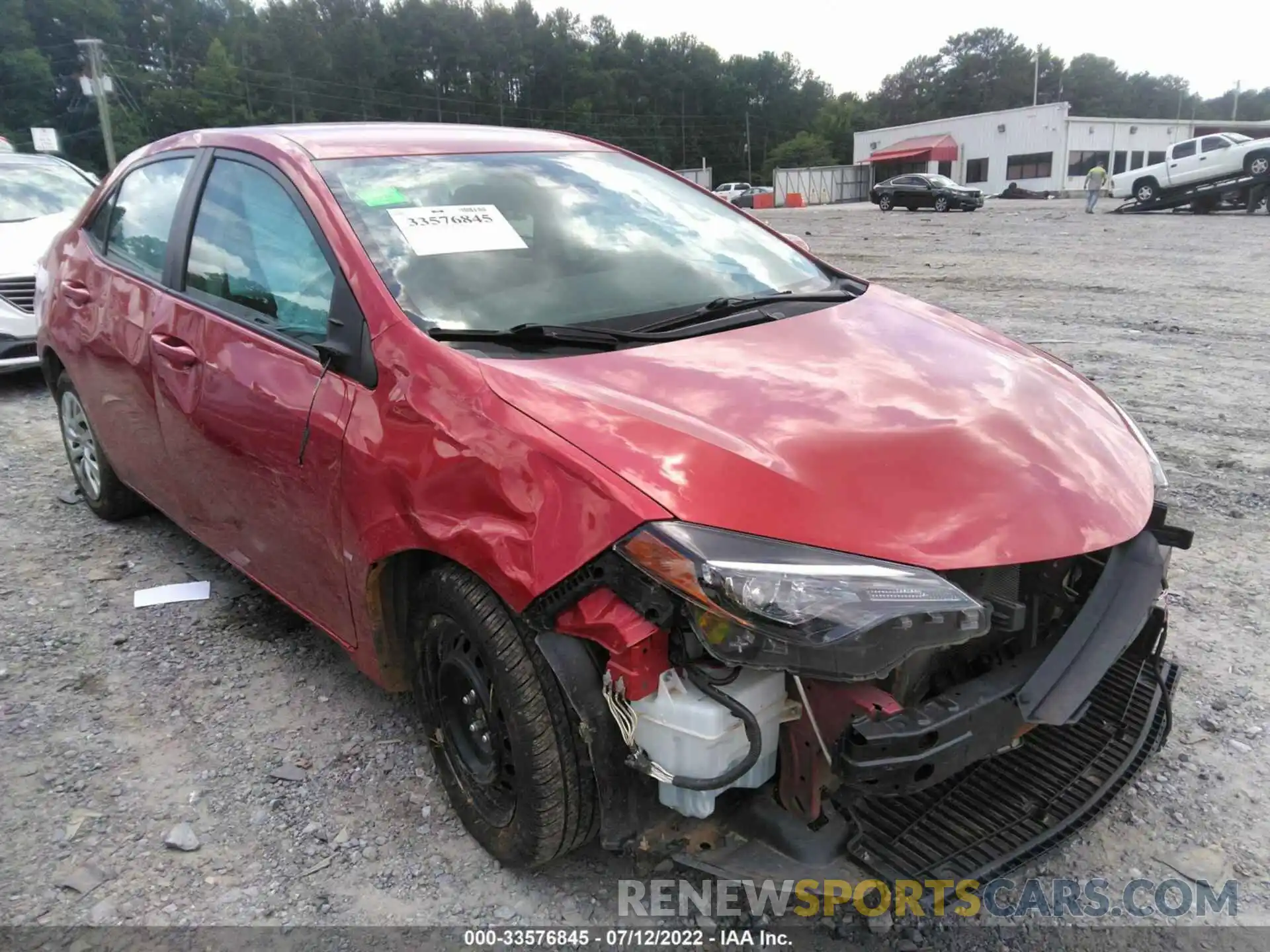 6 Photograph of a damaged car 5YFBURHE1KP946702 TOYOTA COROLLA 2019