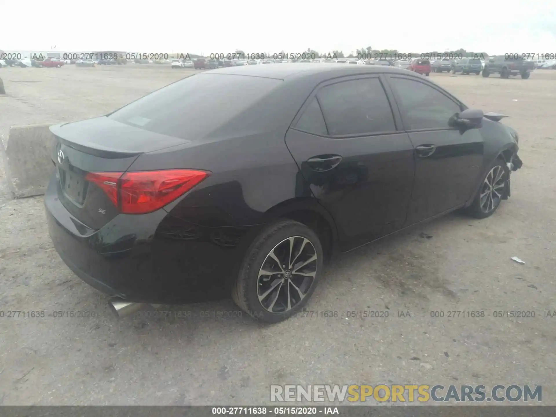 4 Photograph of a damaged car 5YFBURHE1KP946960 TOYOTA COROLLA 2019