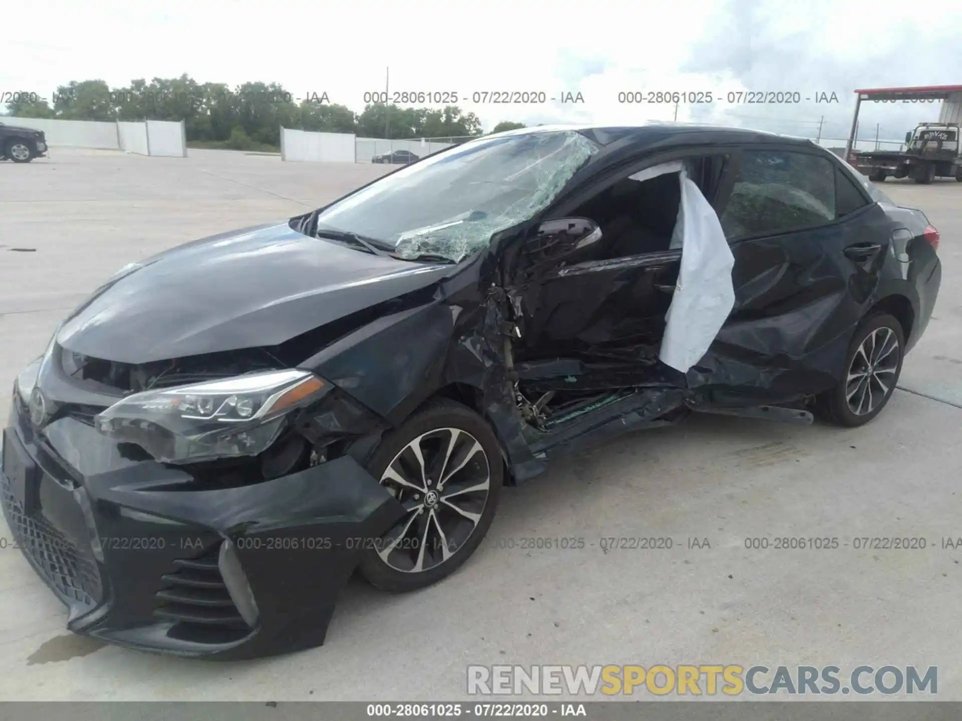 6 Photograph of a damaged car 5YFBURHE1KP946991 TOYOTA COROLLA 2019